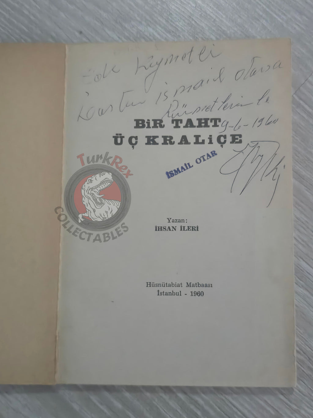 One Throne Three Queen 1960 Turkish Book Iran Mohammad Reza Pahlavi Fawzia Fuad