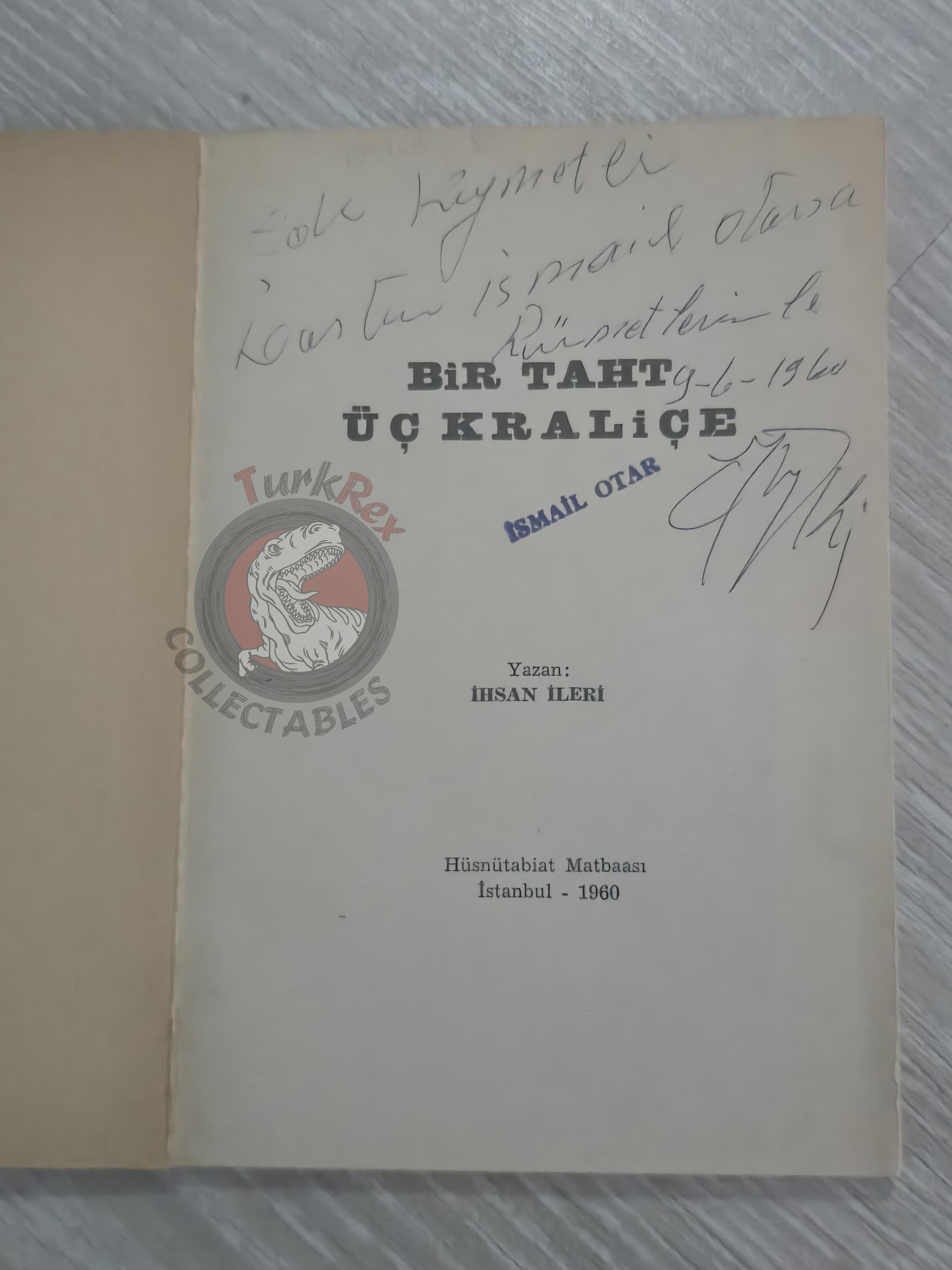 One Throne Three Queen 1960 Turkish Book Iran Mohammad Reza Pahlavi Fawzia Fuad