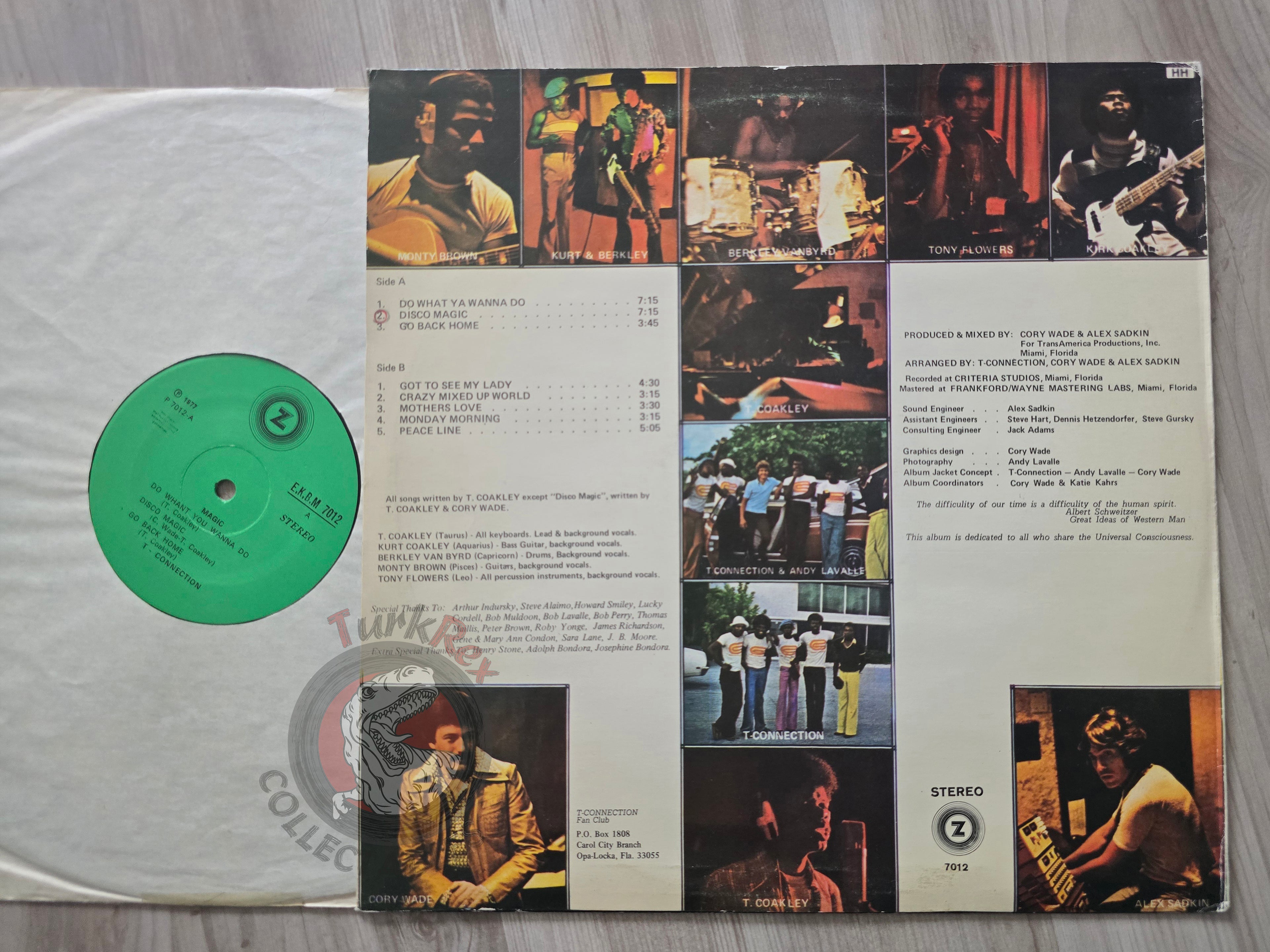 T-Connection – Magic Turkish Pressing Vinyl Turkey Edition