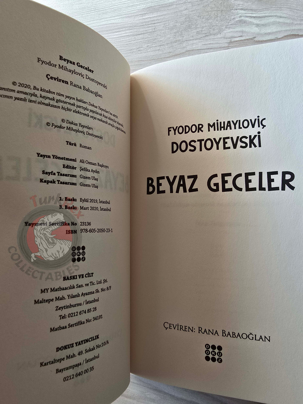 Fyodor Dostoyevsky – White Nights 2020 Turkish Book Turkey