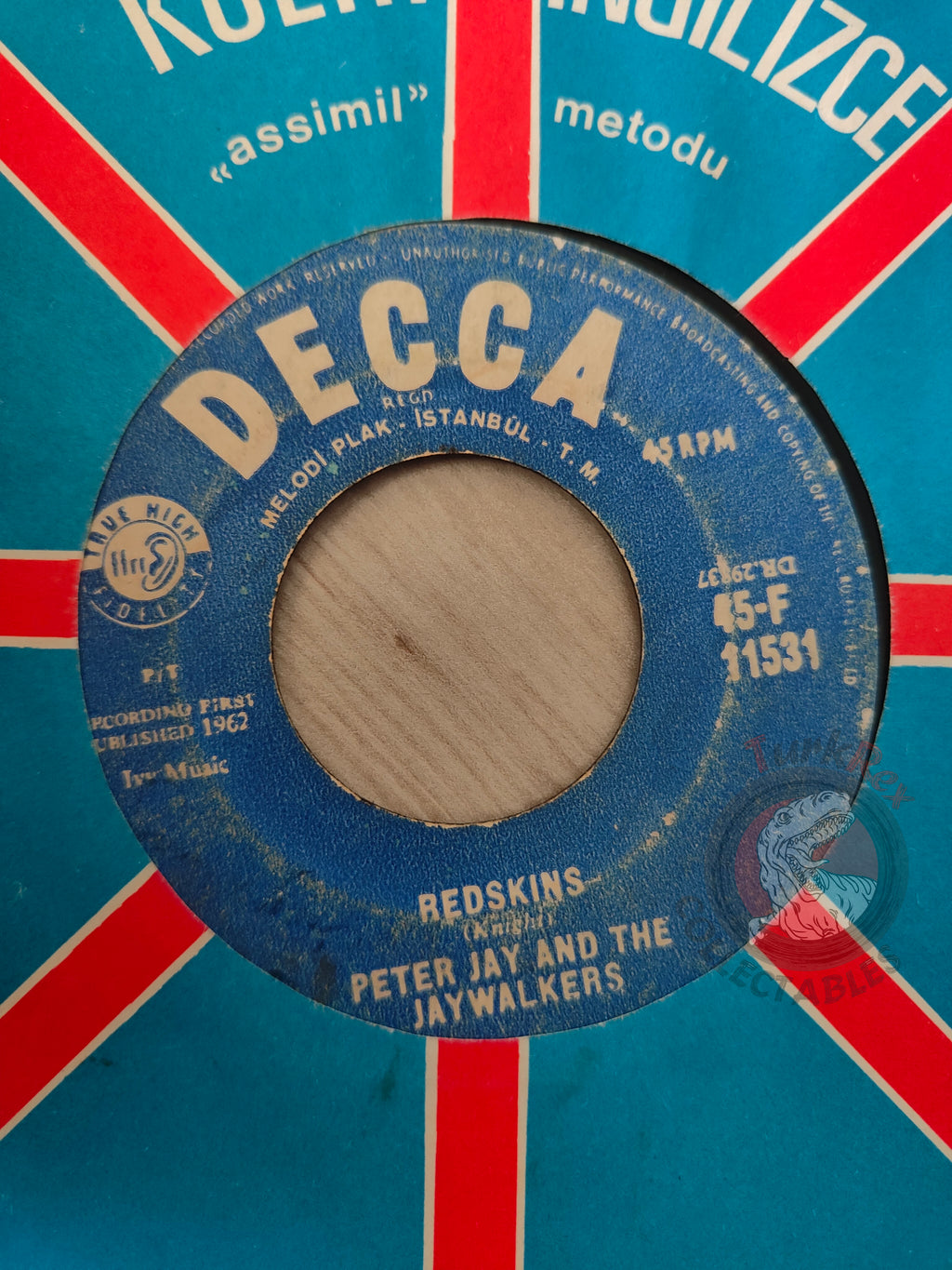 Peter Jay And The Jaywalkers – Can-Can '62 7" Turkish Pressing Vinyl Turkey Edition