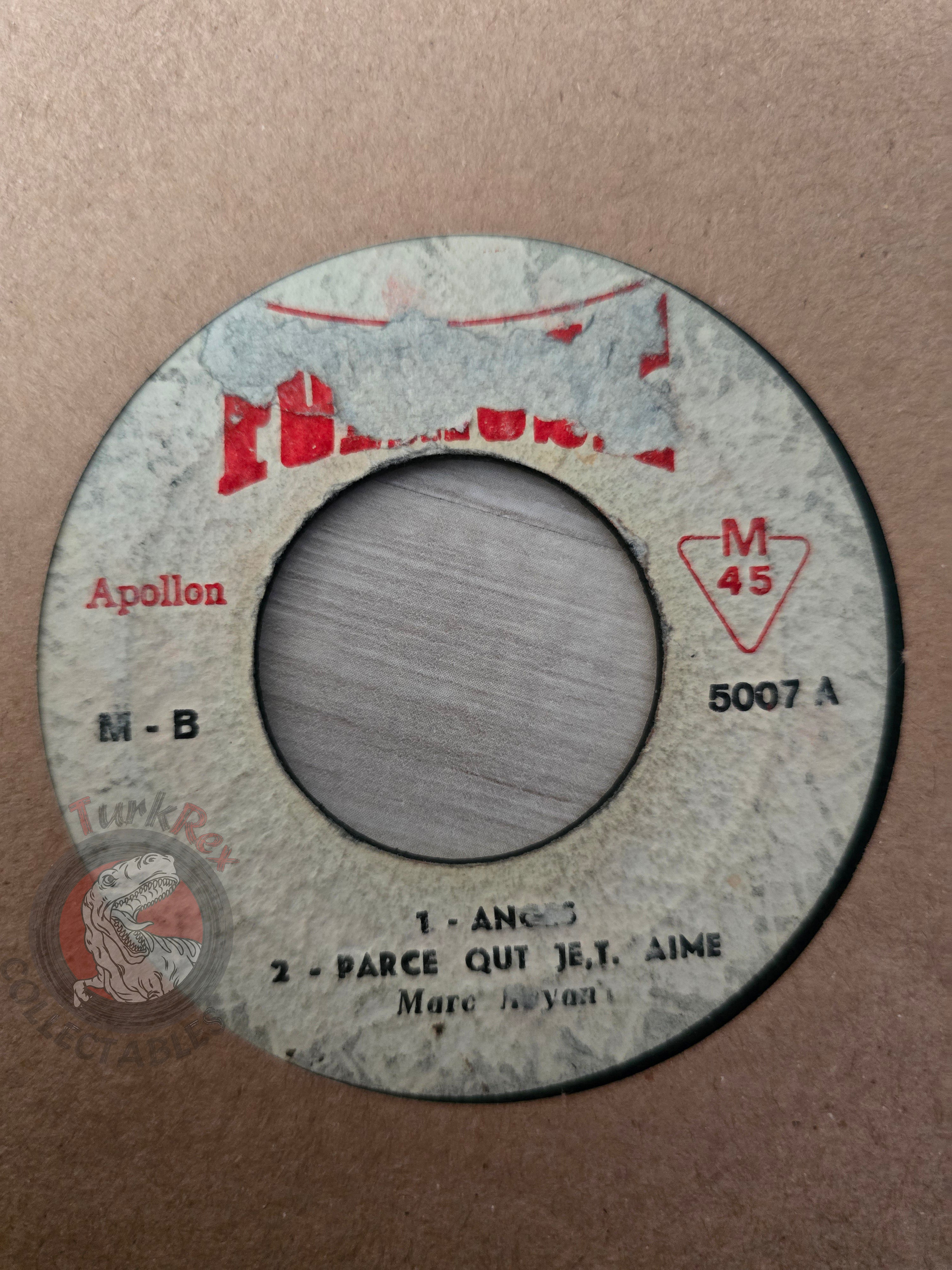 Marc Aryan – Istanbul / Katy Katy 7" Iran Pressing Vinyl Iranian Edition