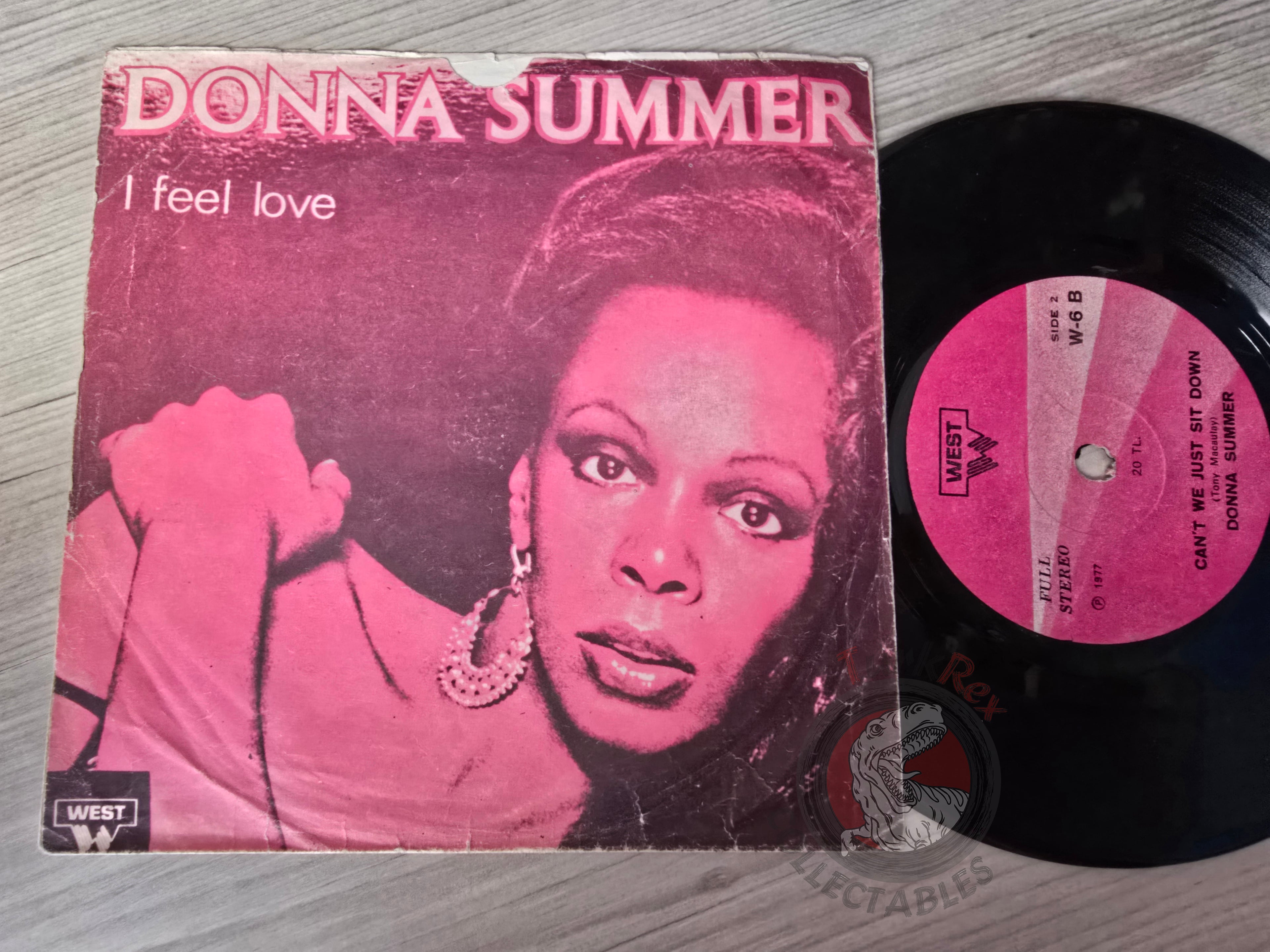 Donna Summer – I Feel Love / Can't We Just Sit Down 7" Turkish Pressing Vinyl Turkey Edition 2