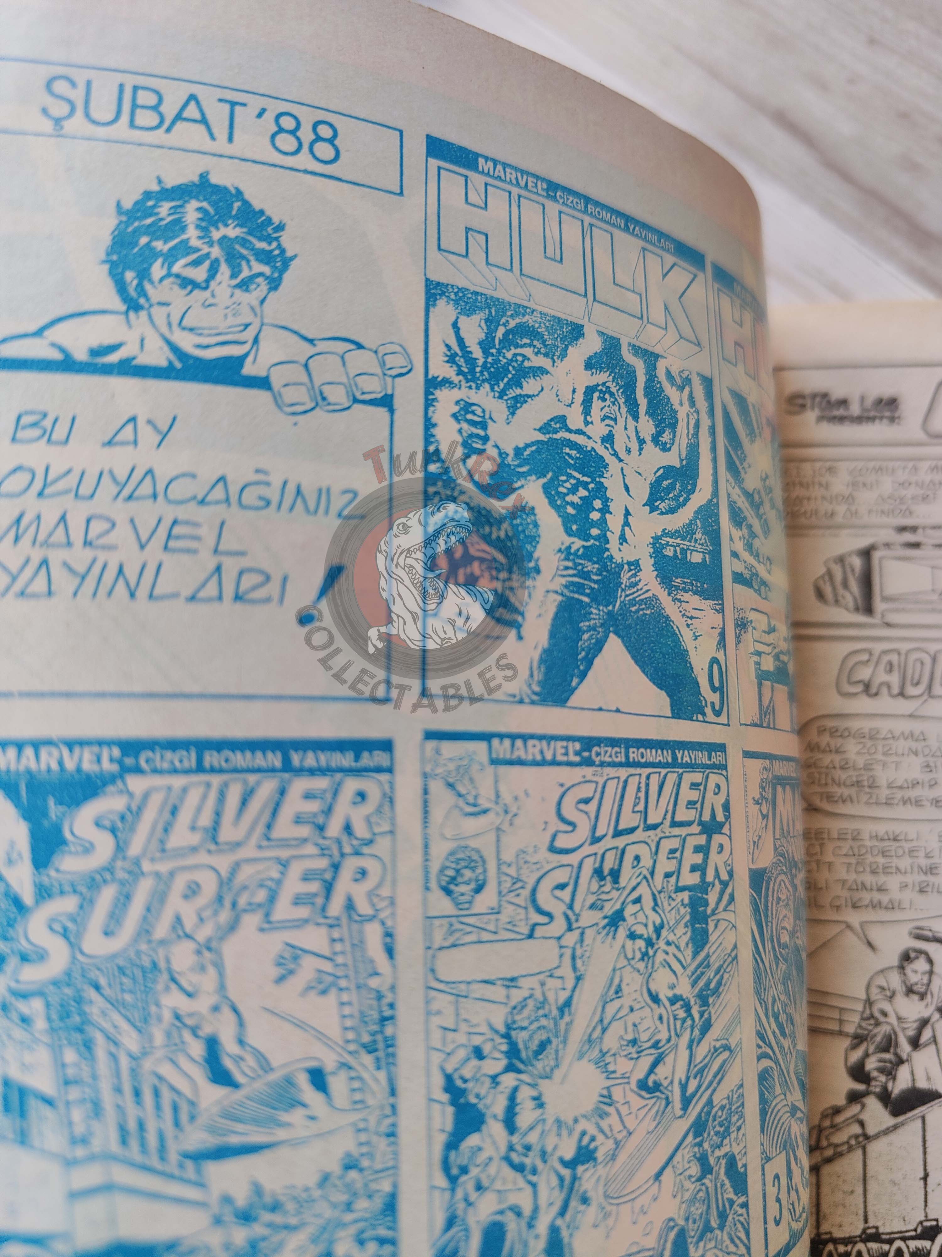 G.I. Joe: A Real American Hero #5 #6 #7 1988 Turkish Comic Turkey