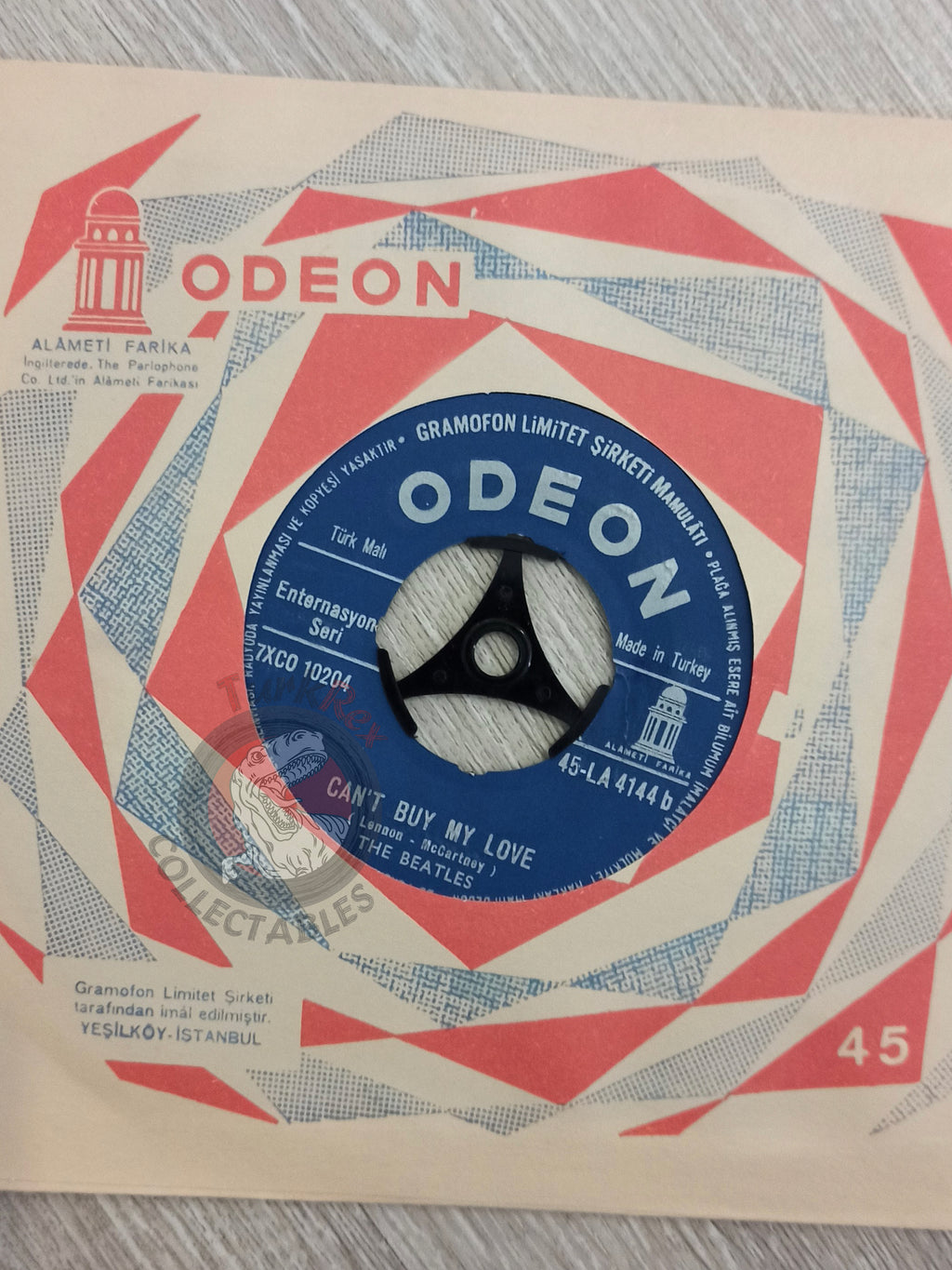 The Beatles – All My Loving 7" Turkish Pressing Vinyl Turkey Edition