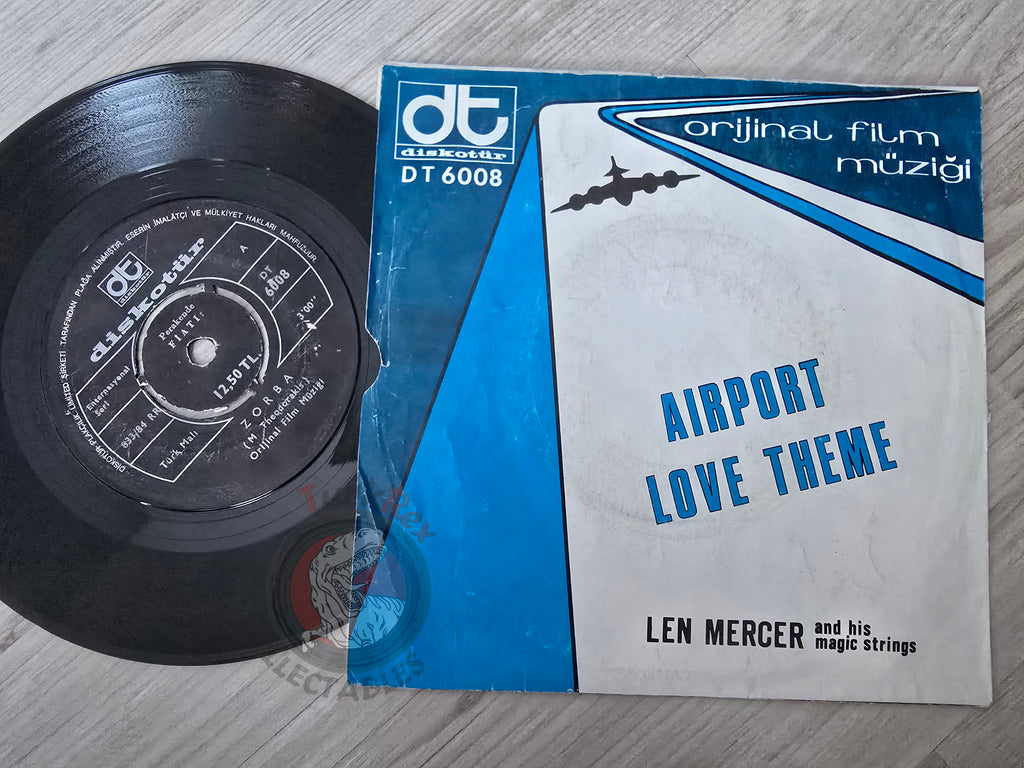 Zorba OST - Len Mercer And His Magic Strings 7" Turkish Pressing Vinyl Turkey Edition