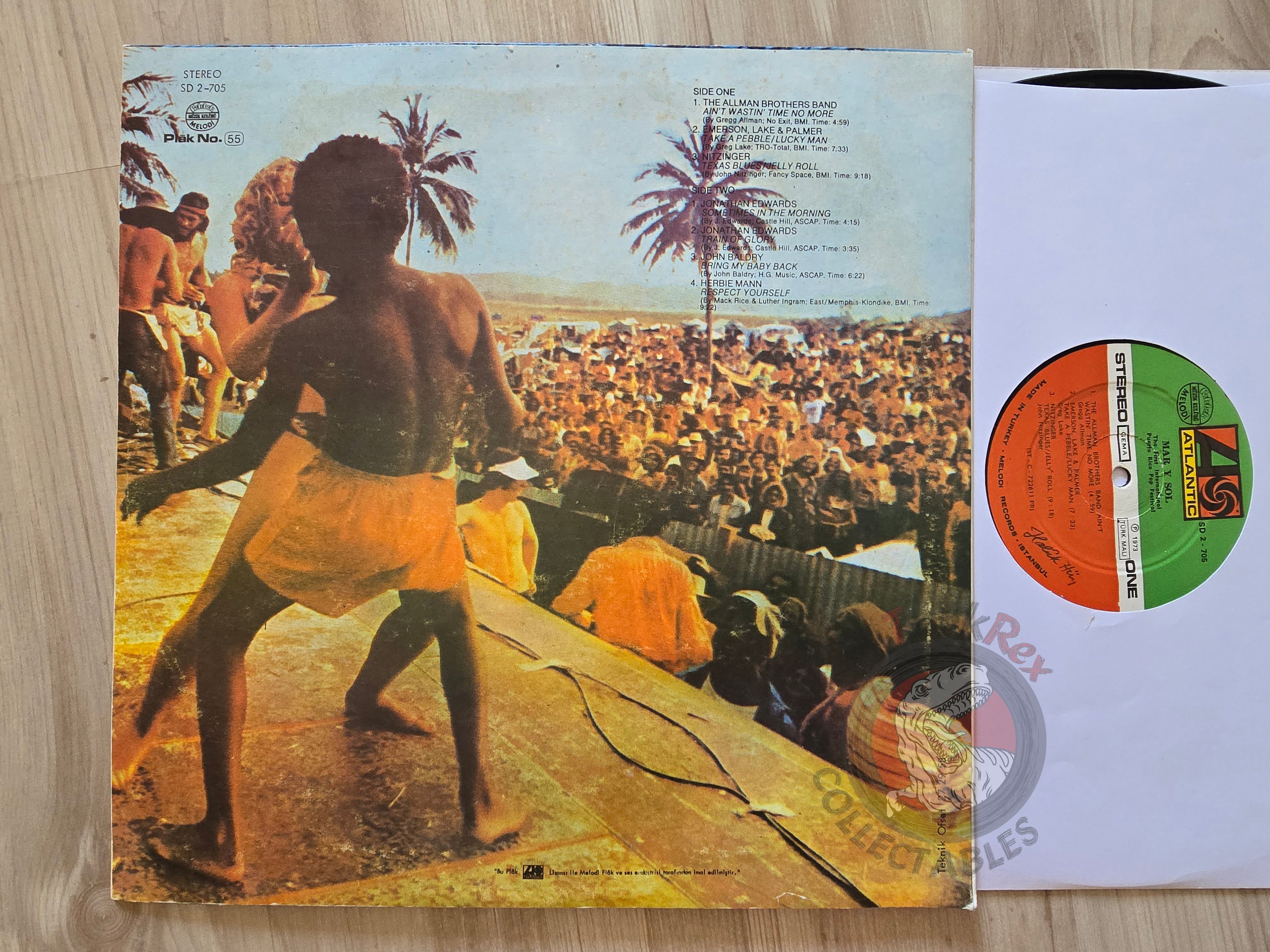 Various – Mar Y Sol Volume 2 Turkish Pressing Vinyl Turkey Edition