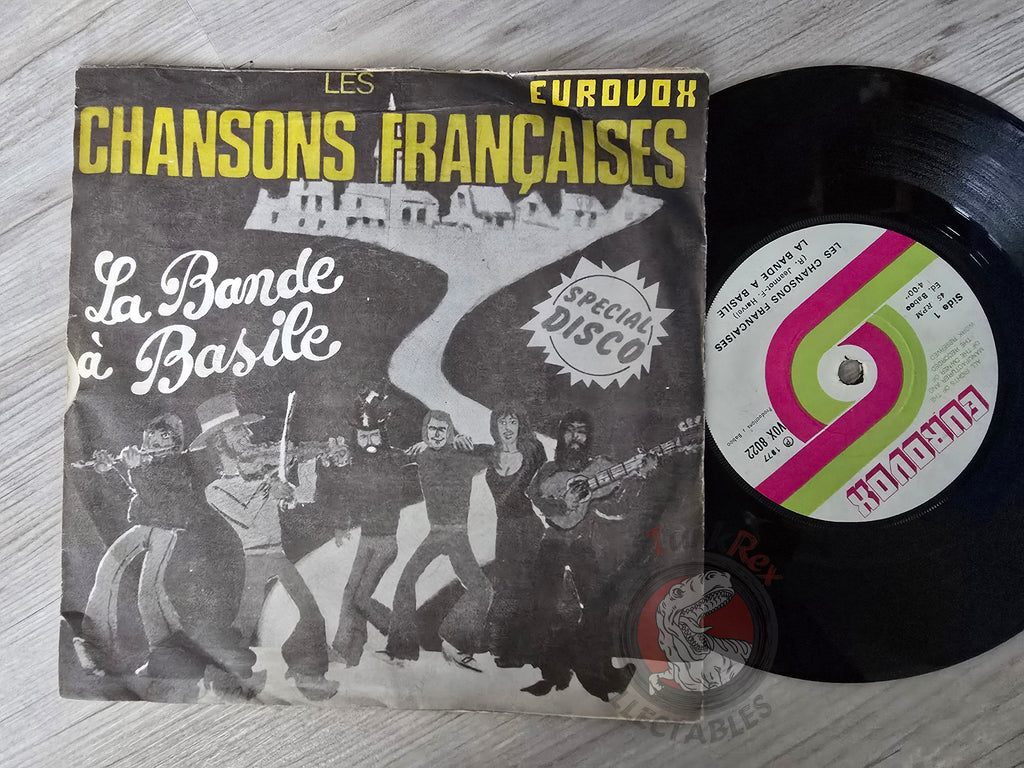 La Bande A Basile – Les Chansons Françaises 7" Turkish Pressing Vinyl Turkey Edition