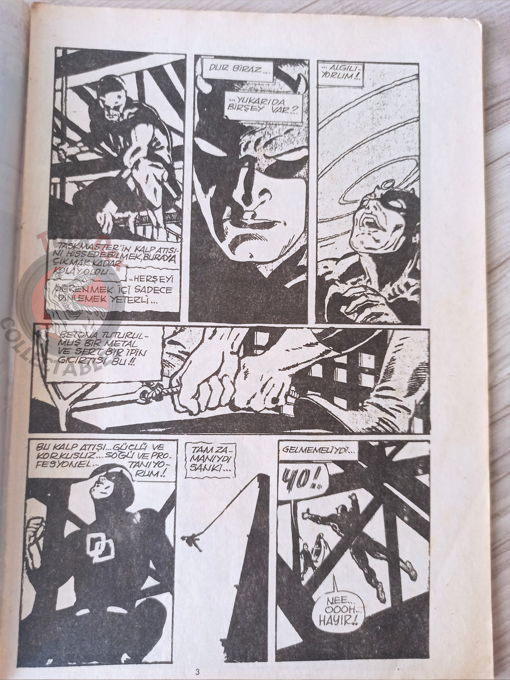 The Punisher #3 1991 Turkish Comic Turkey Daredevil #292 #293