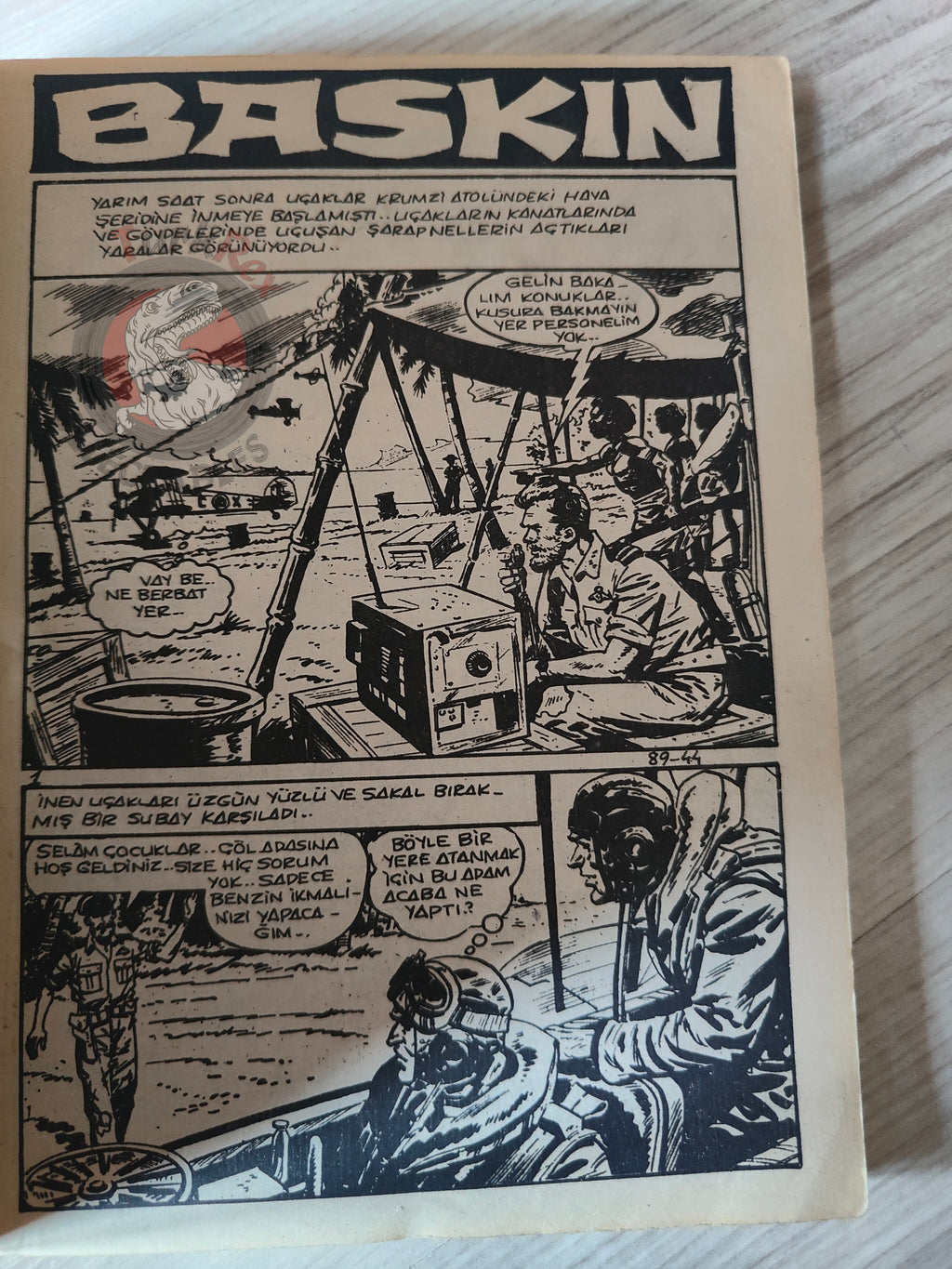 War Picture Library Special #3 1981 Blackhawk Turkish Comic Turkey WW2 stories