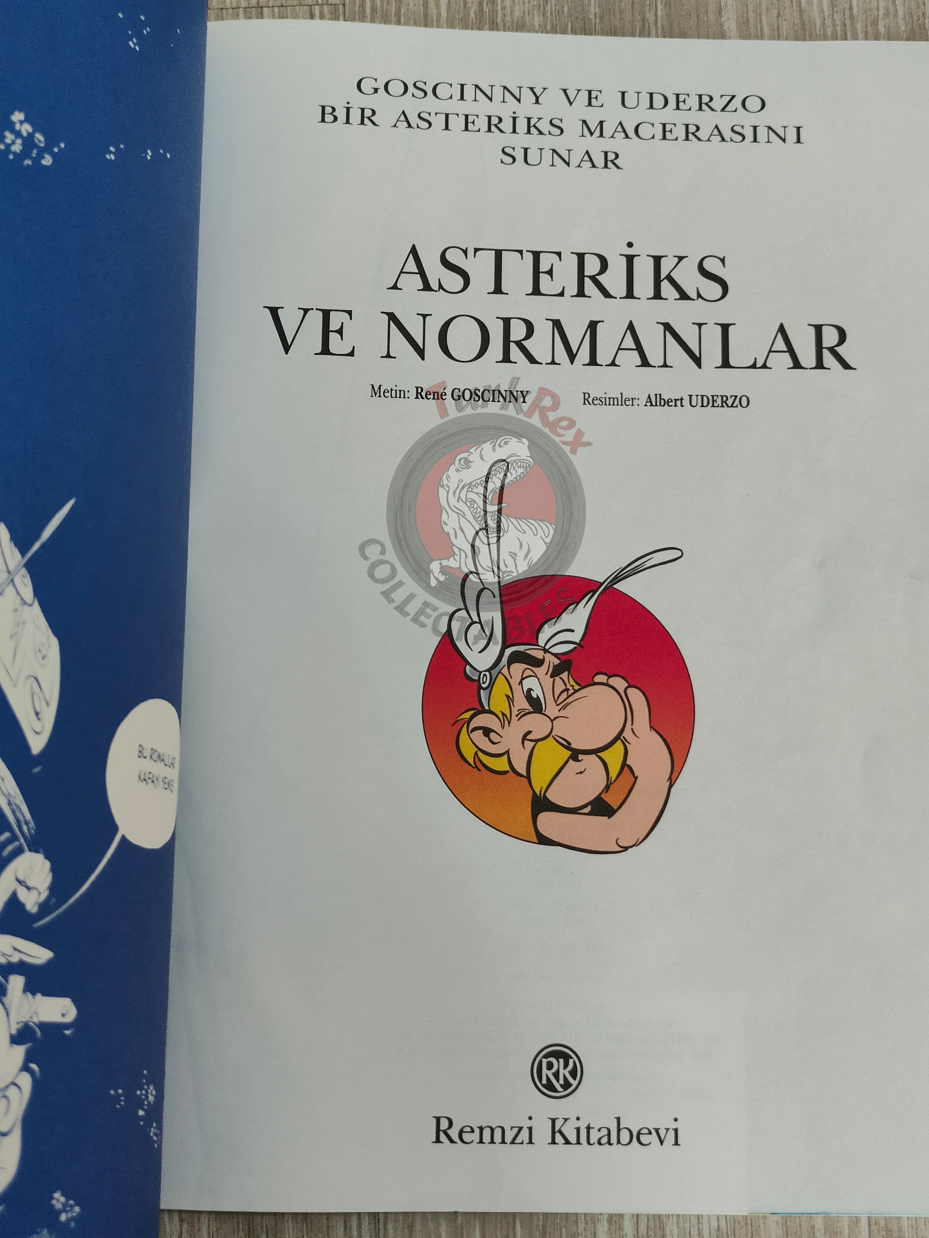 Asterix – Asterix and the Normans 1999 1st Edition Turkish Edition Comic Turkey