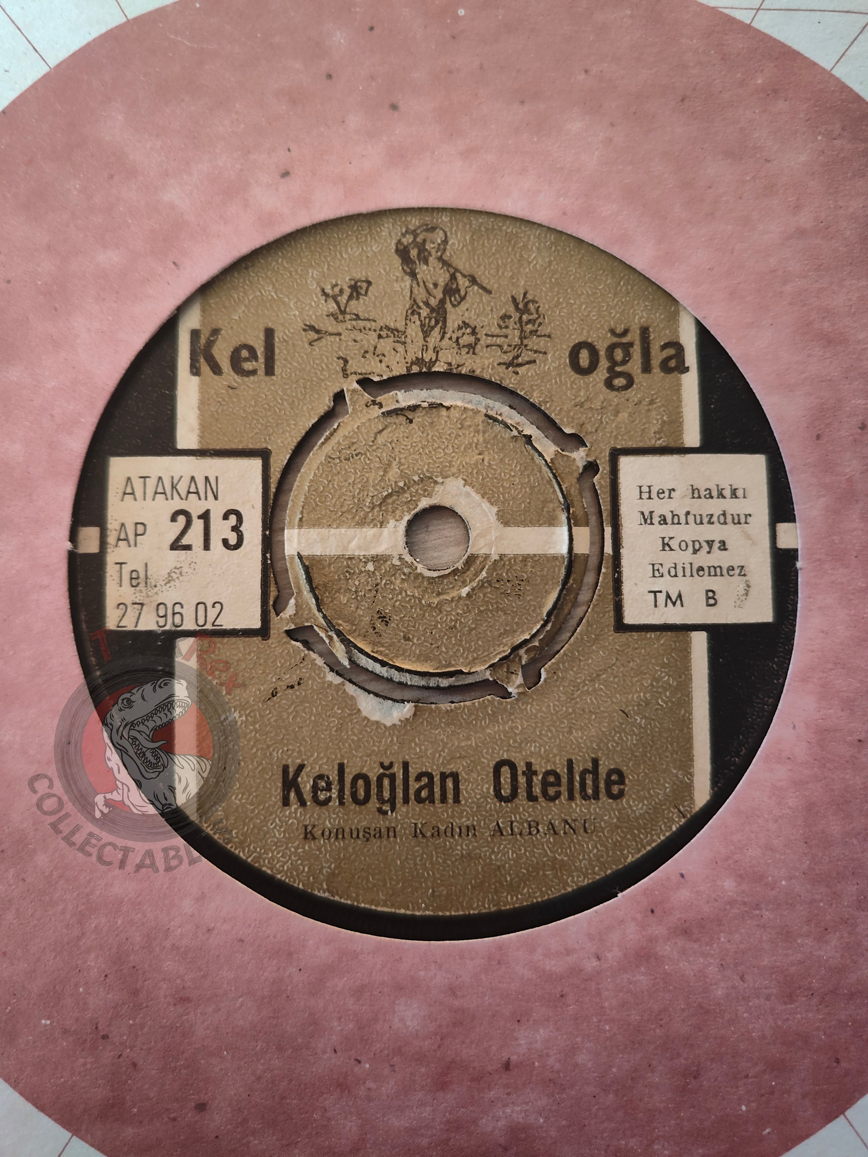 Keloğlan – Yandım İki Avrat Elinden 7" Turkish Pressing Vinyl Turkey Edition