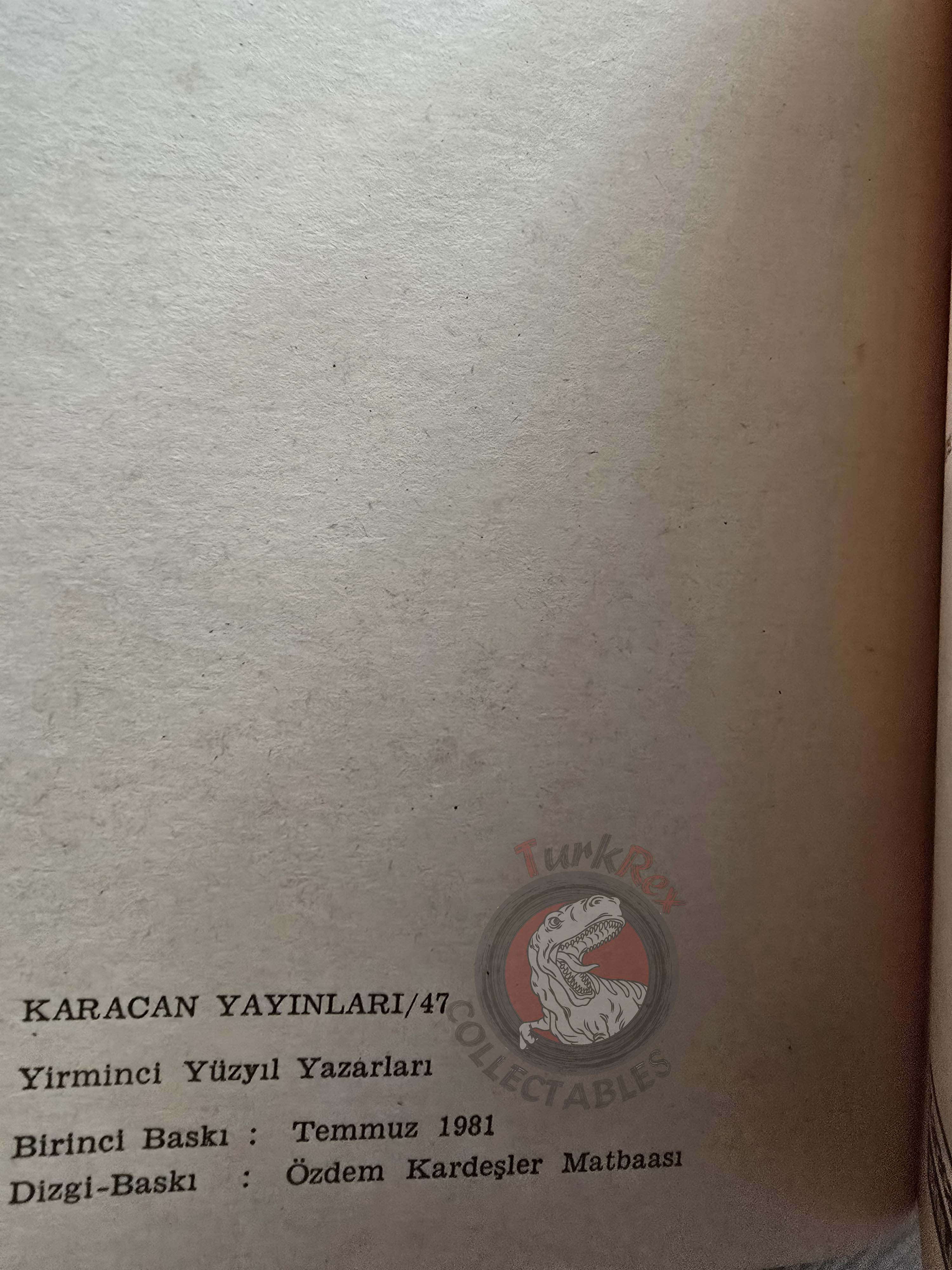 Georges Simenon – La Mort de Belle 1981 1st Turkish Book Turkey