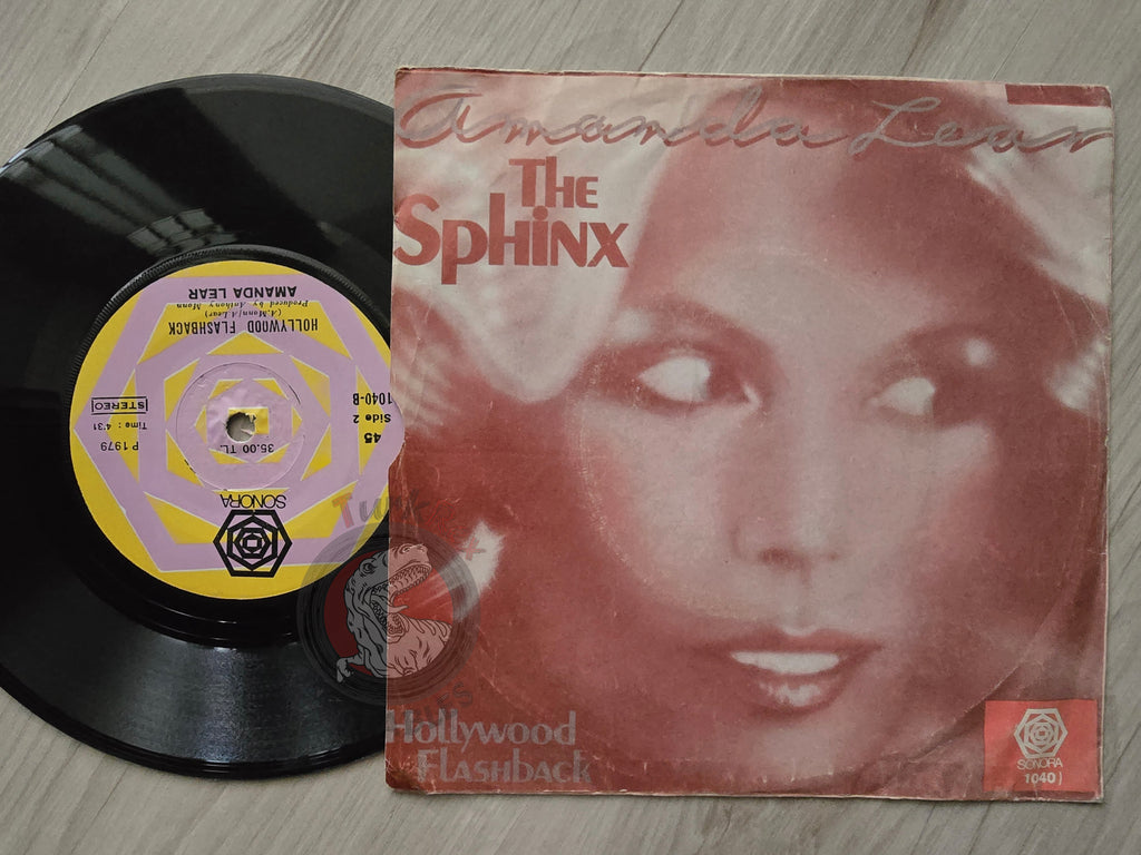 Amanda Lear – The Sphinx 7" Turkish Pressing Vinyl Turkey Edition