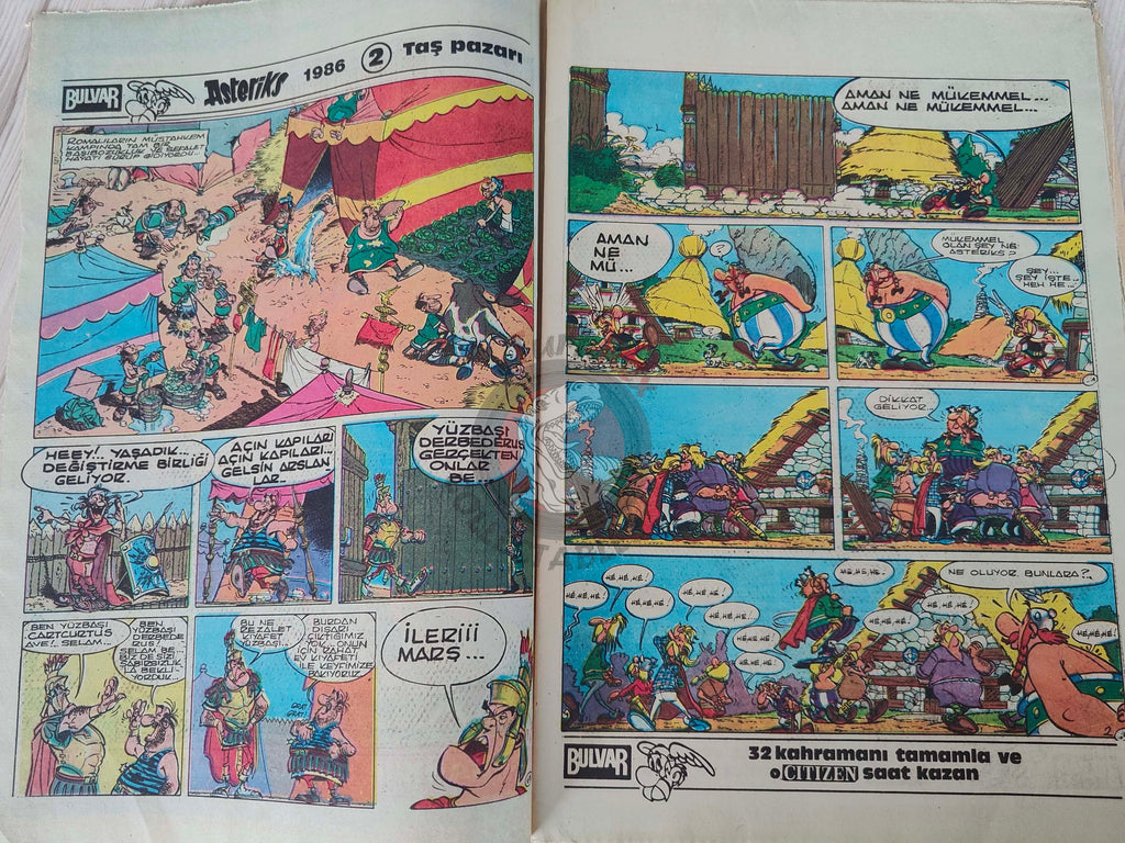 Asterix – Obelix and Co 1986 Turkish Edition Comic Turkey