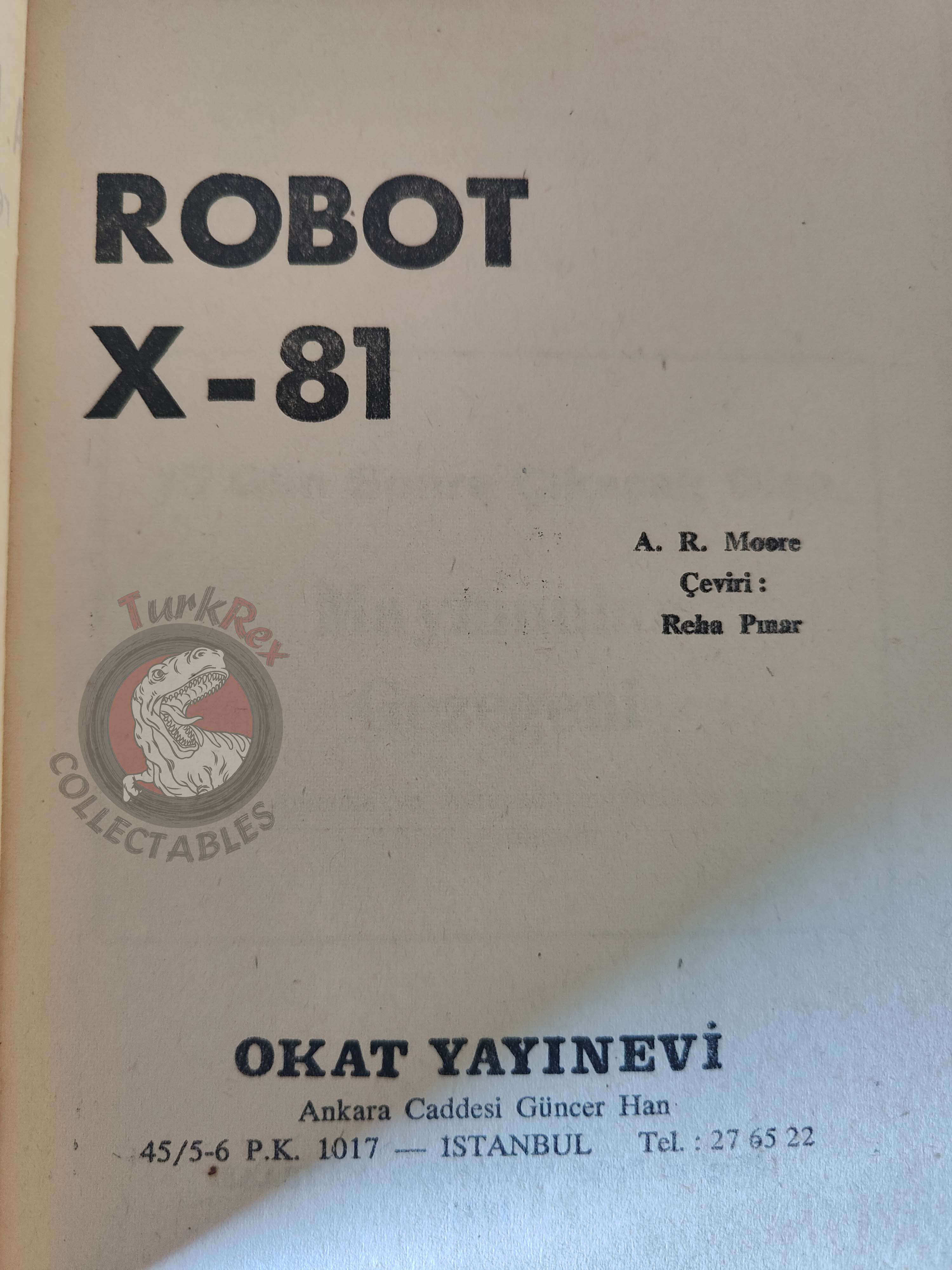 Robert Moore Williams – Conquest of the Space Sea 1971 1st Turkish Book Turkey