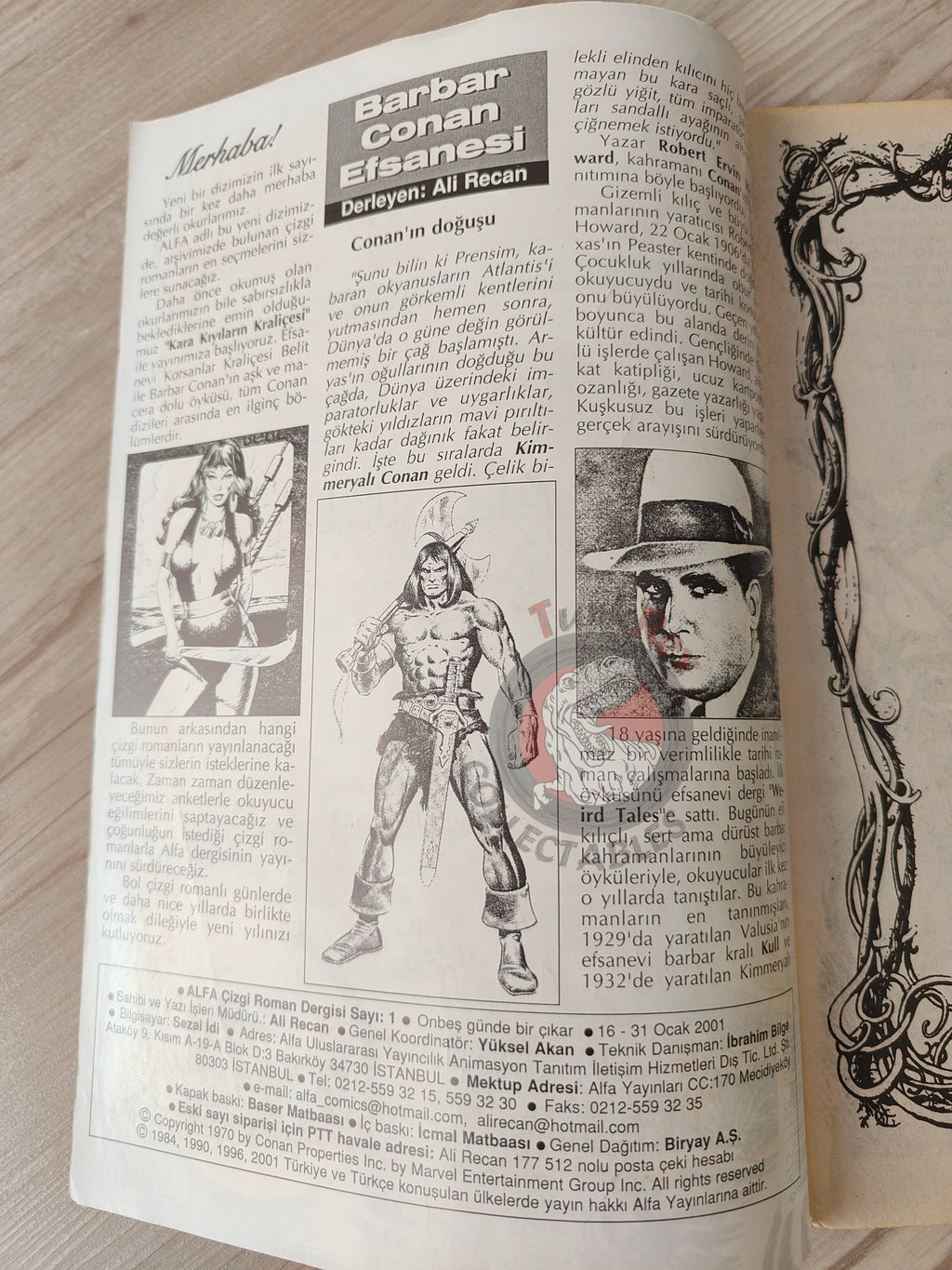 Conan The Barbarian #1 2001 Turkish Comic Turkey #57 #58 #59 #60