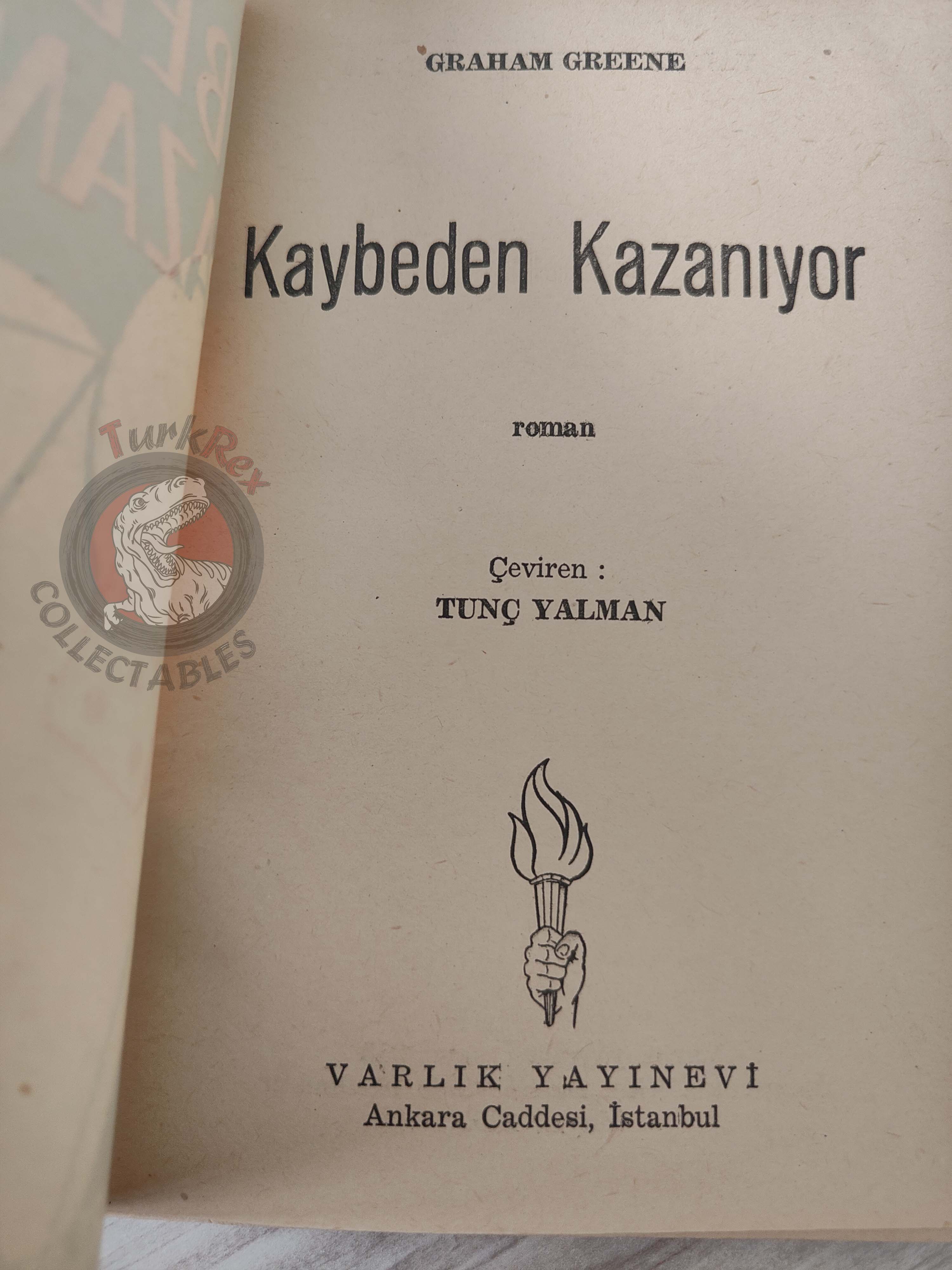 Graham Greene – Loser Takes All 1955 1st Turkish Book Turkey