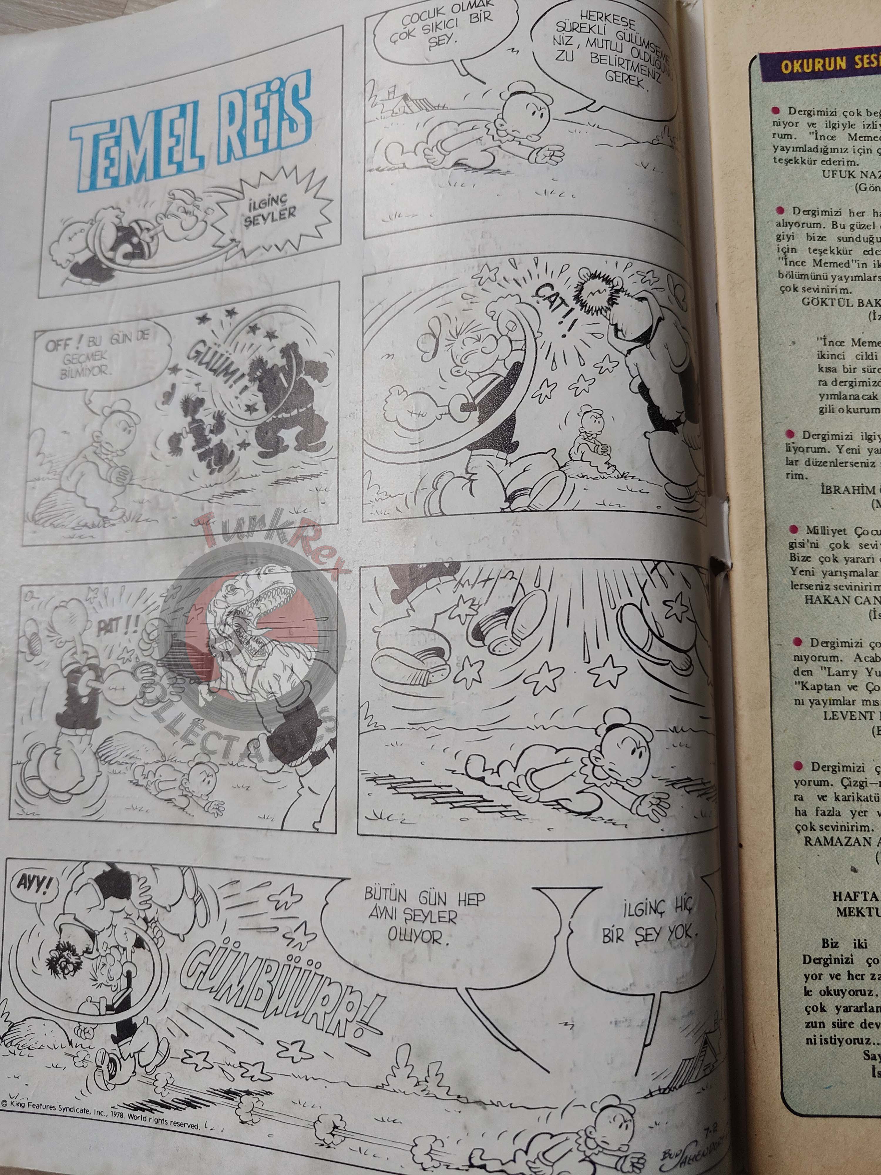 Milliyet Çocuk #50 1979 Turkish Comic Turkey Joyas Literarias Juveniles #126 Jules Verne