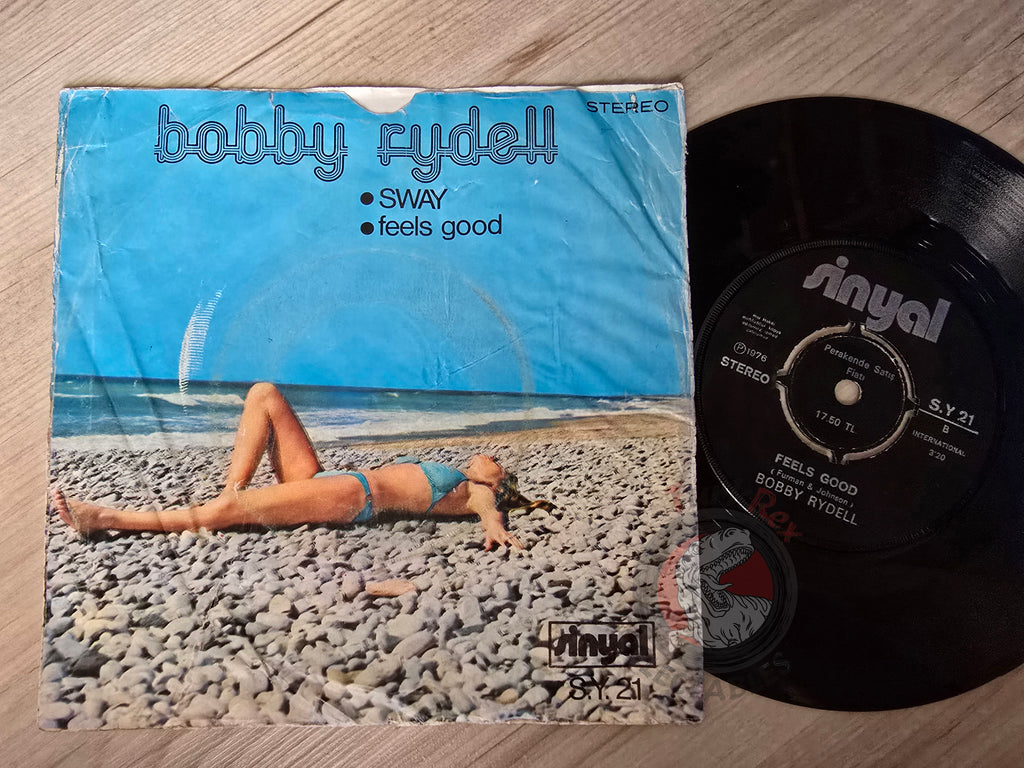 Bobby Rydell – Sway / Feels Good 7" Turkish Pressing Vinyl Turkey Edition