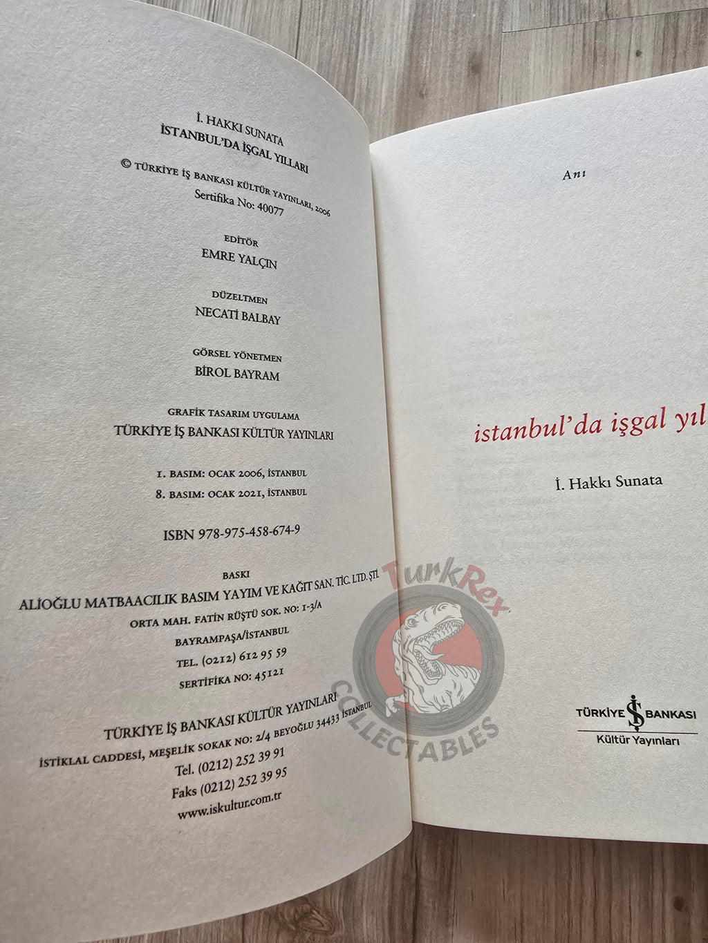 Hakkı Sunata – Occupation Years in Istanbul 2021 Turkish Book Turkey WW1 Ottoman Empire