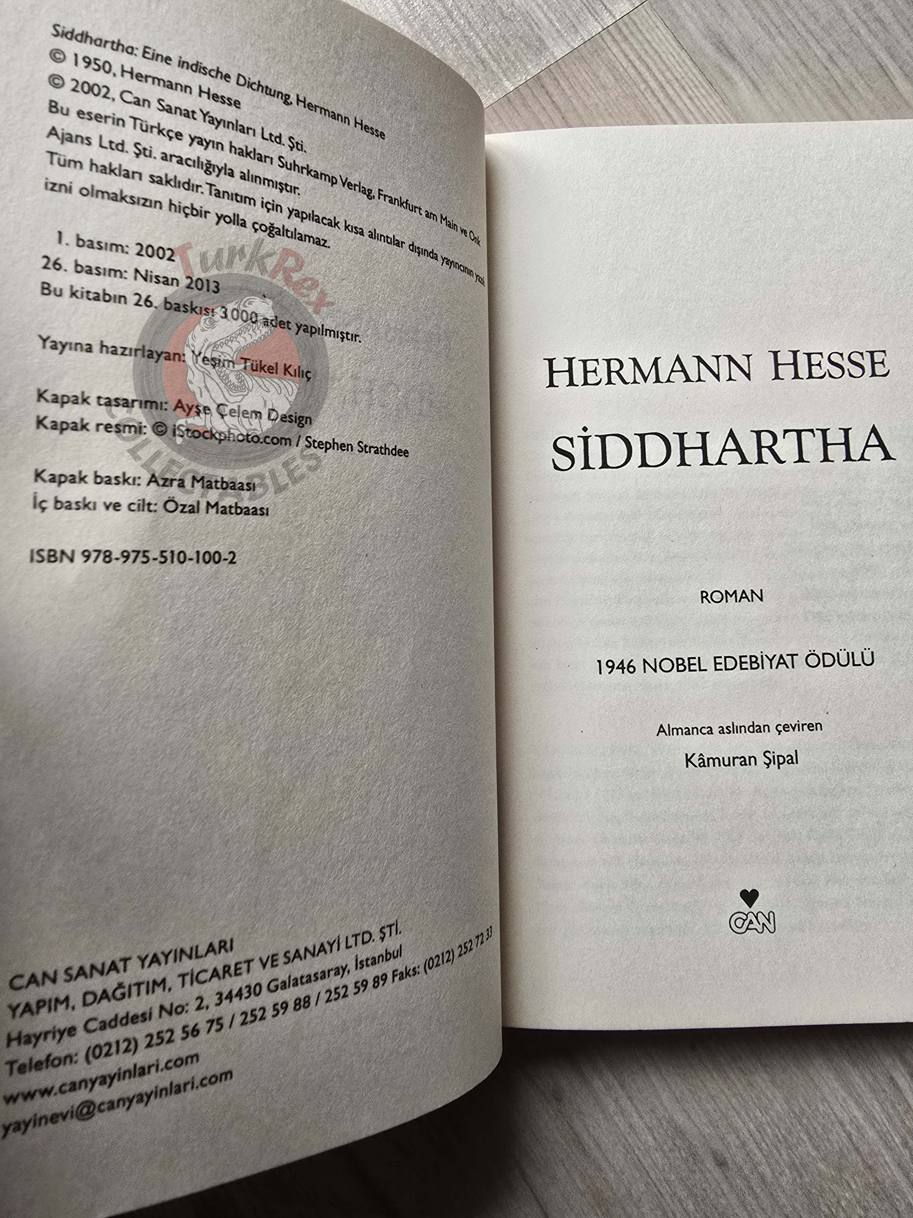 Hermann Hesse – Siddhartha 2013 Turkish Book Turkey