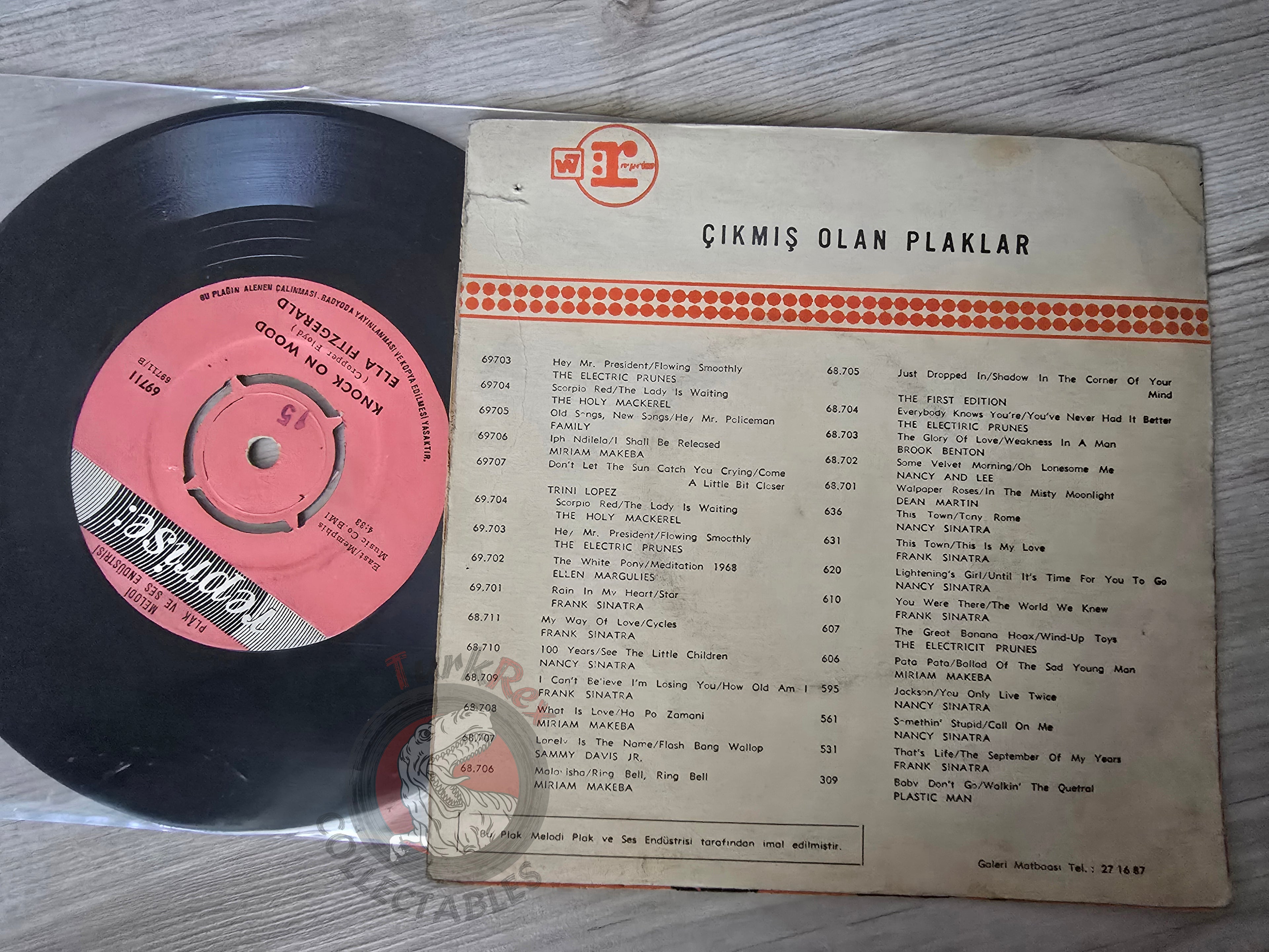 Ella Fitzgerald – Savoy Truffle 7" Turkish Pressing Vinyl Turkey Edition