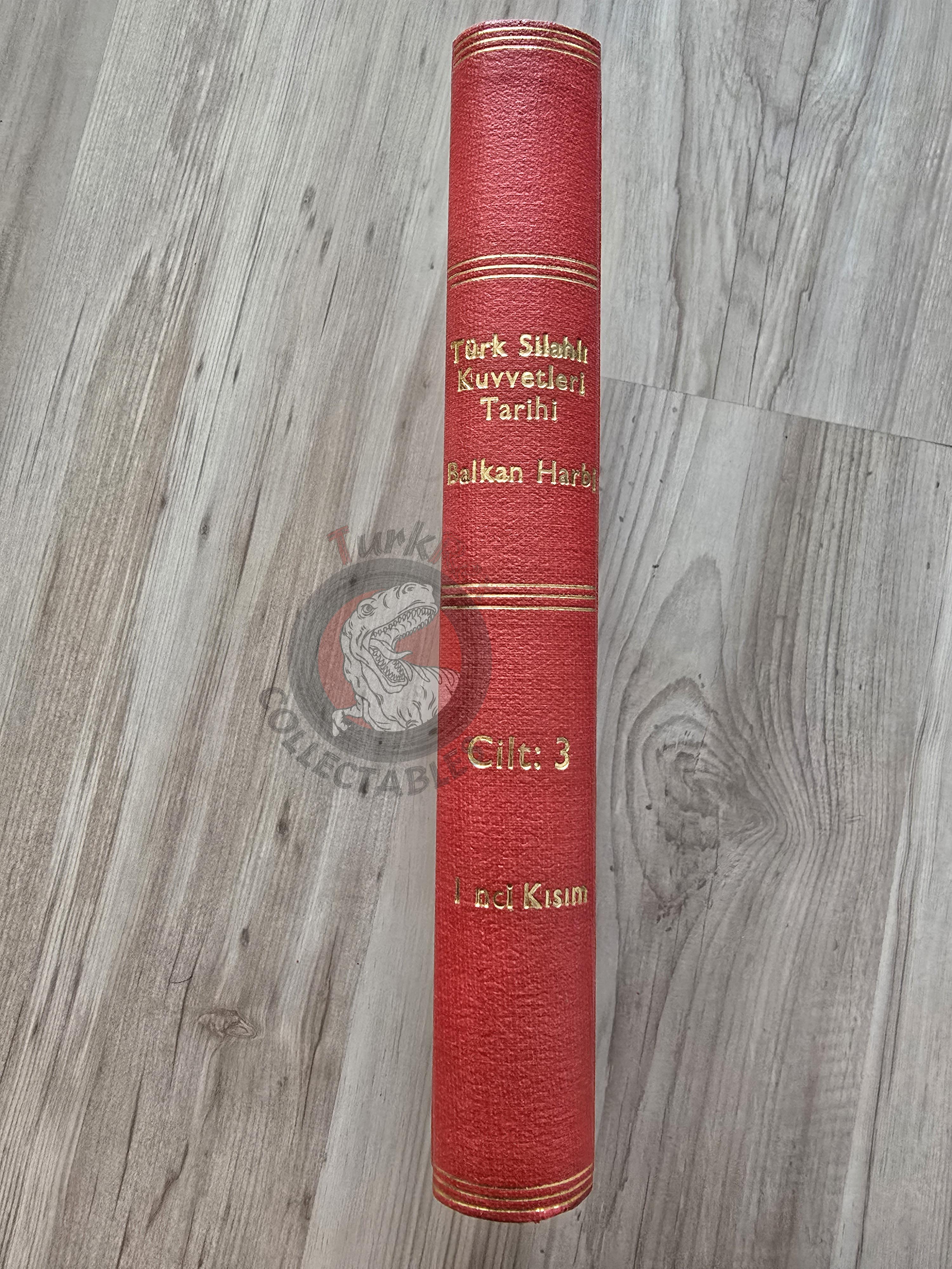 Balkan War Western and Vardar Army Ustruma 1979 Turkish Book Military Ottoman Empire Maps