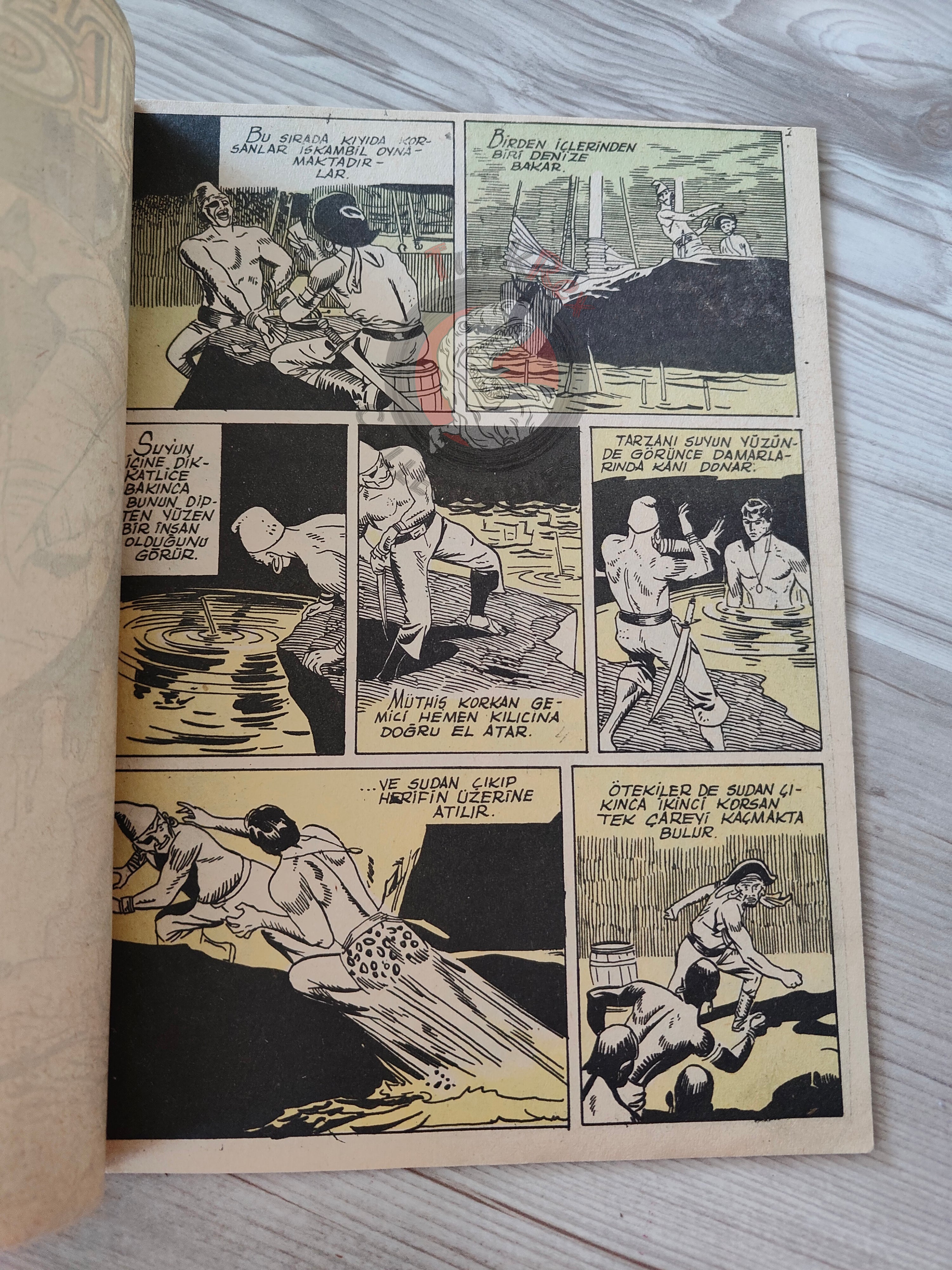 Tarzan Vakvak Özel #4 1957 Turkish Comic Turkey