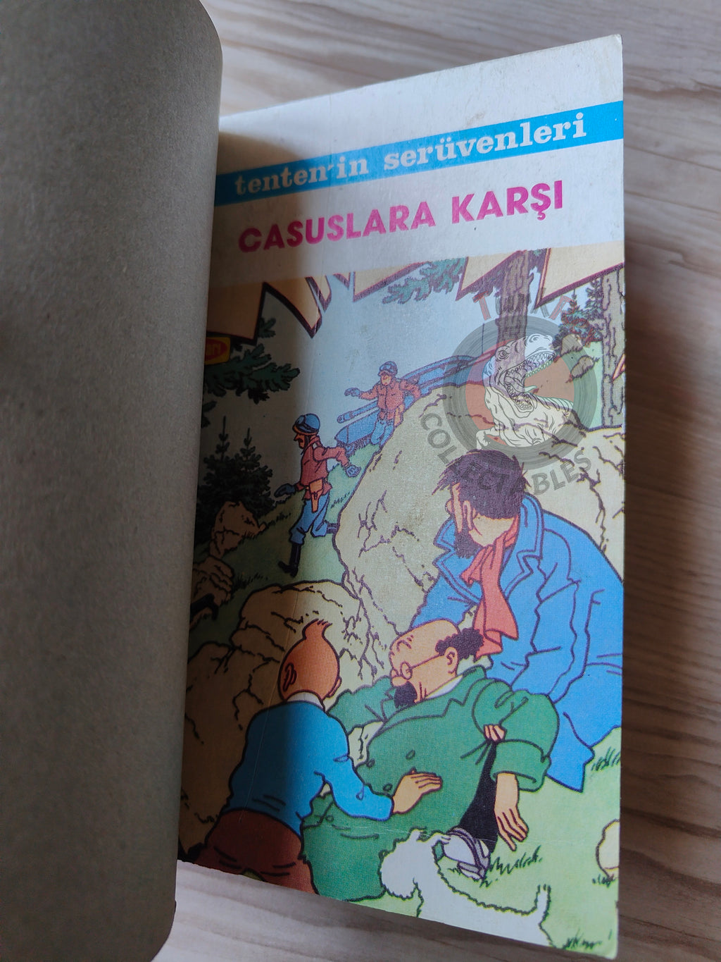 Tintin – The Red Sea Sharks & Calculus Affair late 1980s Turkish Edition Comic Turkey