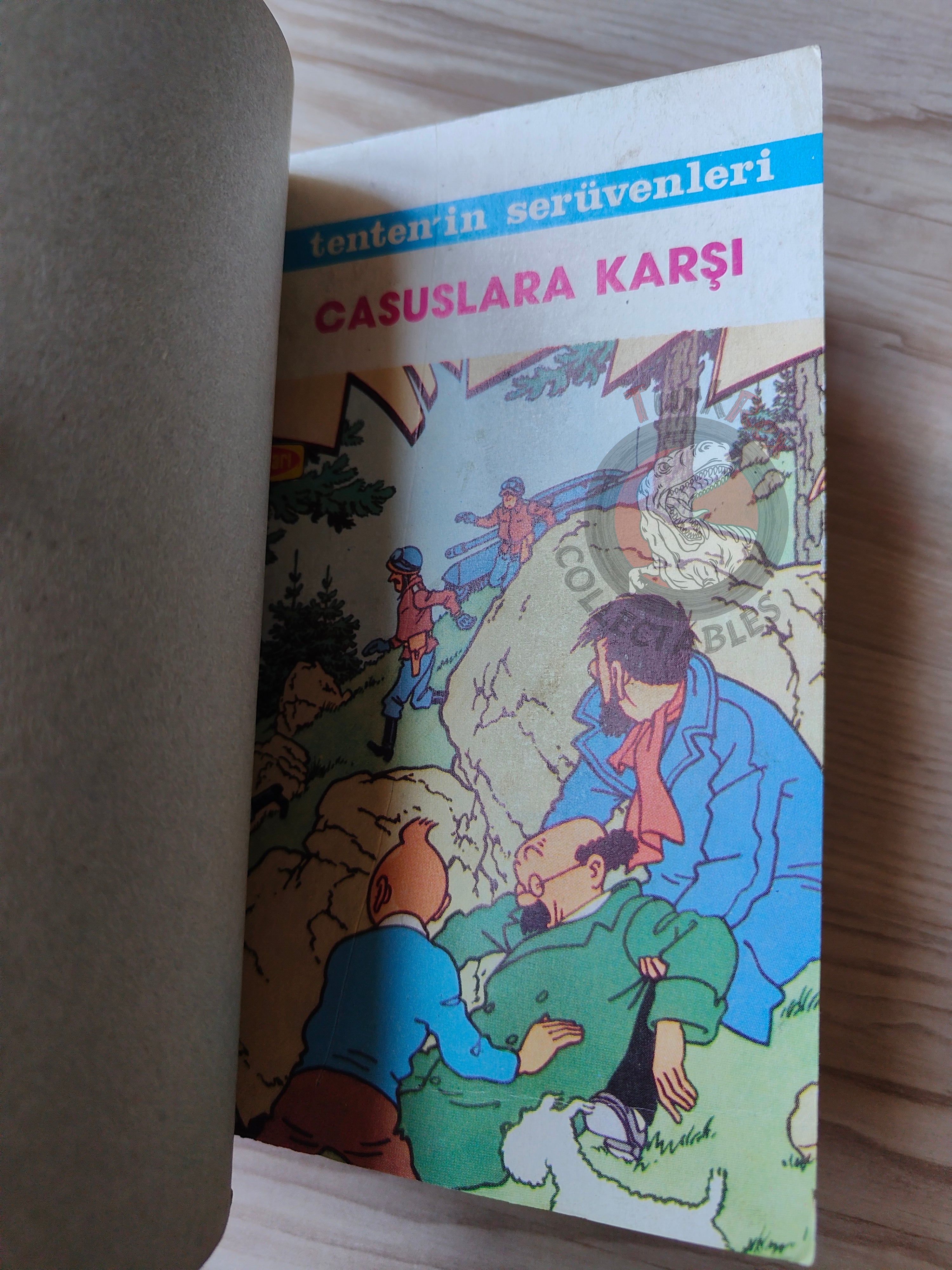 Tintin – The Red Sea Sharks & Calculus Affair late 1980s Turkish Edition Comic Turkey
