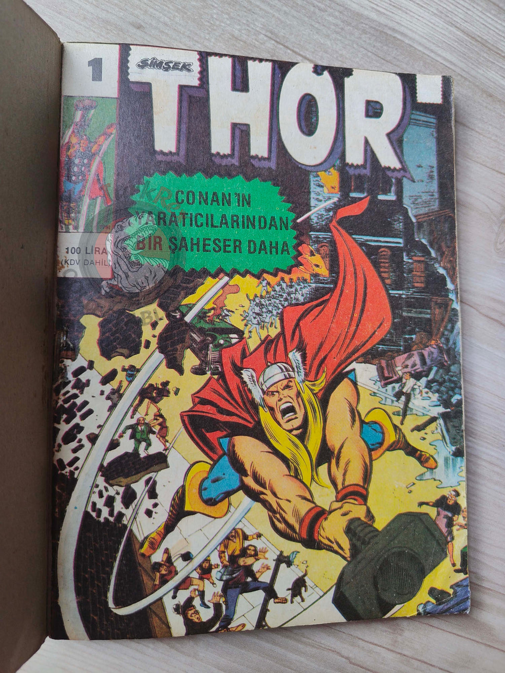 Thor #1 1985 Turkish Comic Turkey The Mighty Thor #178–182 Dr. Doom