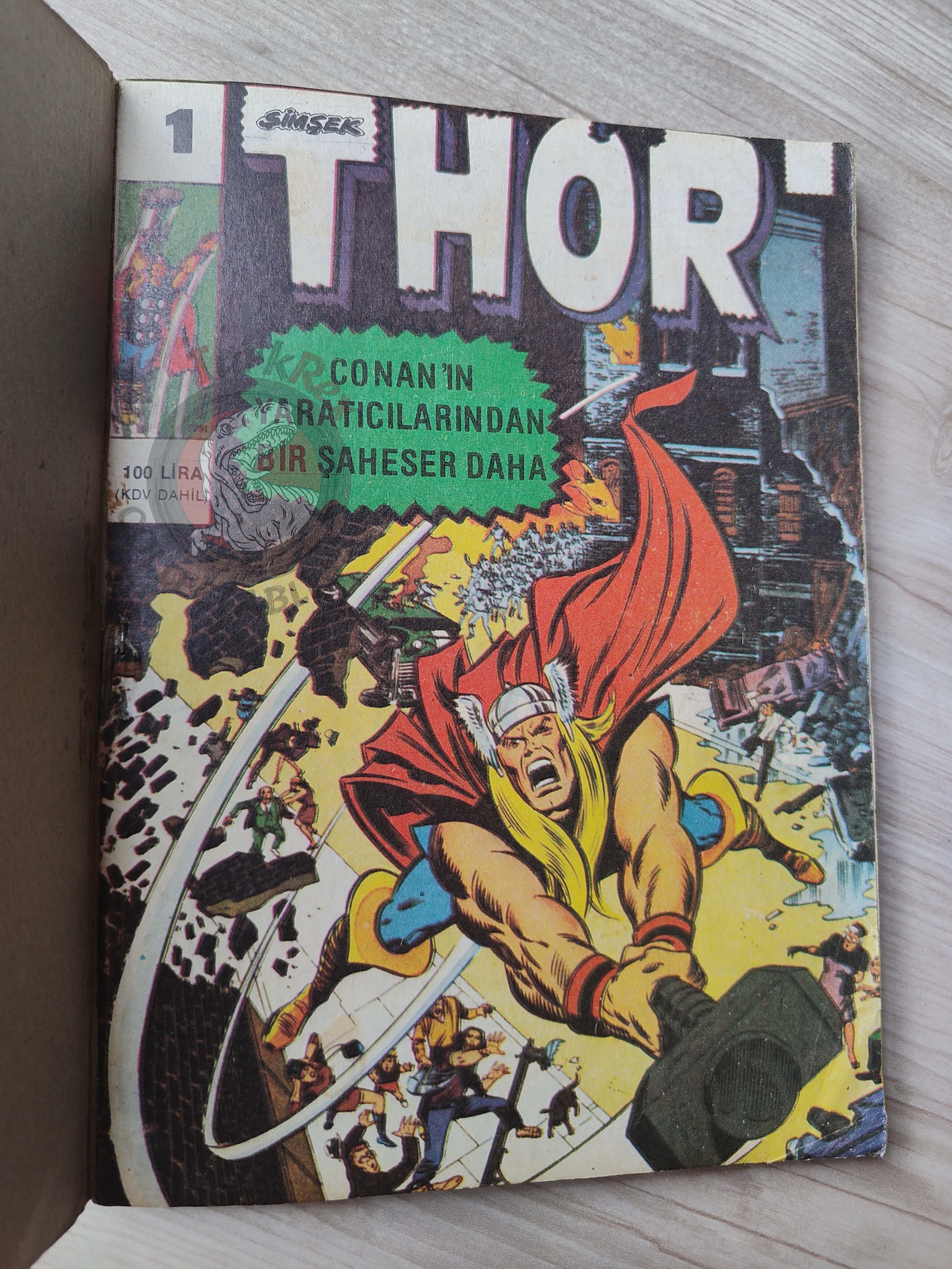 Thor #1 1985 Turkish Comic Turkey The Mighty Thor #178–182 Dr. Doom