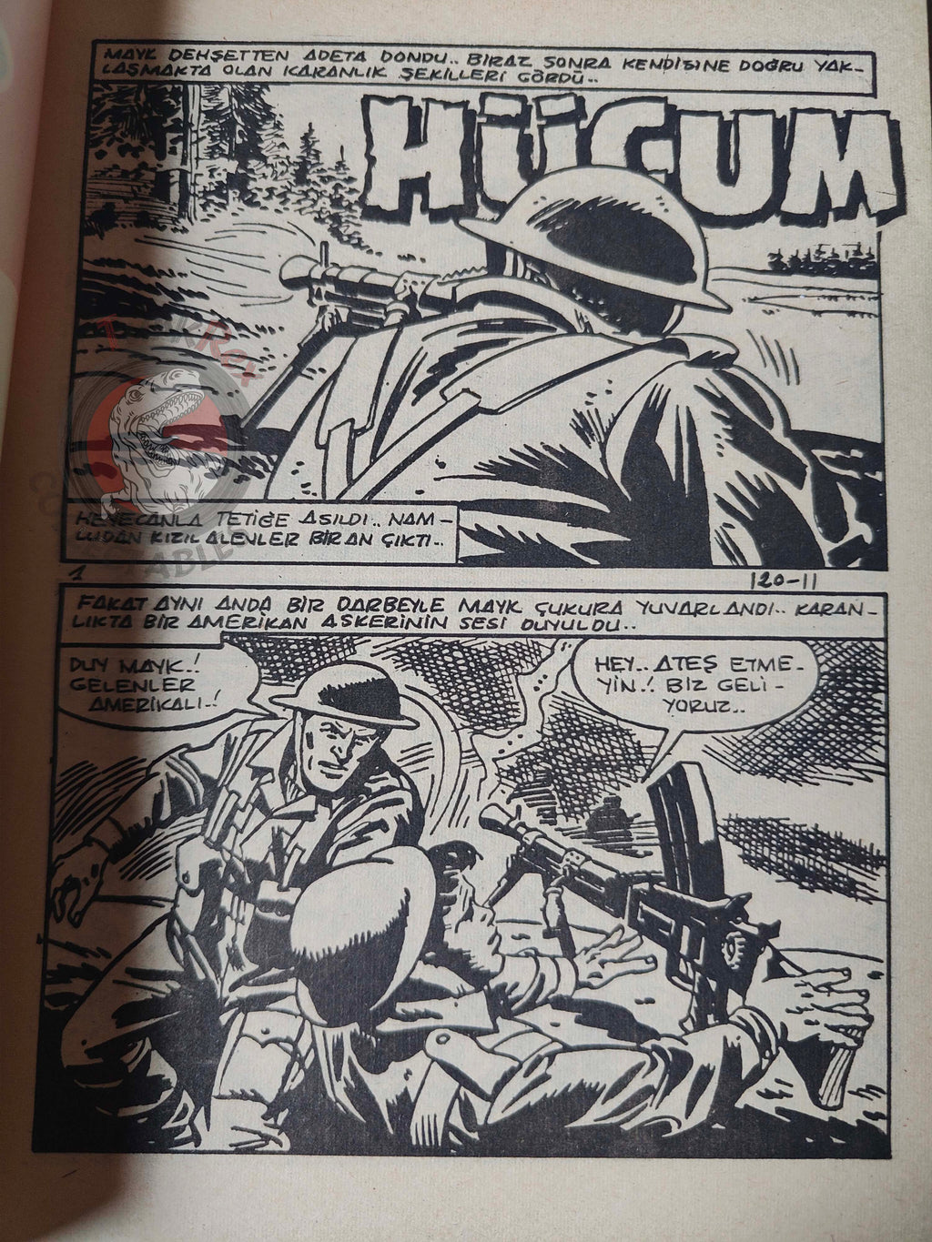 War Picture Library #2 1981 Turkish Comic Turkey WW2 stories