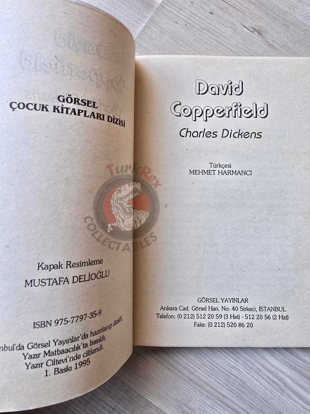 Charles Dickens – David Copperfield 1995 Turkish Book Turkey
