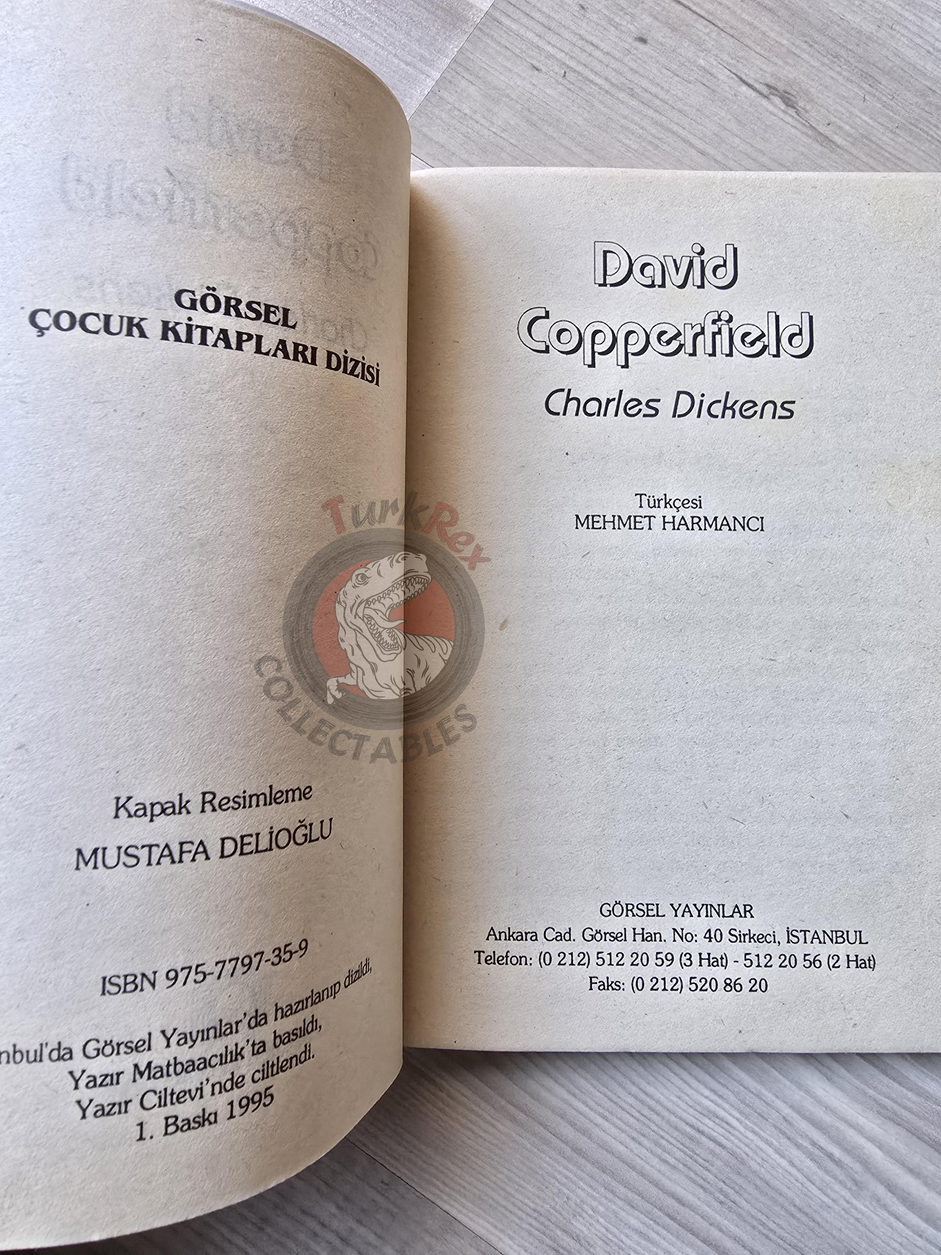 Charles Dickens – David Copperfield 1995 Turkish Book Turkey