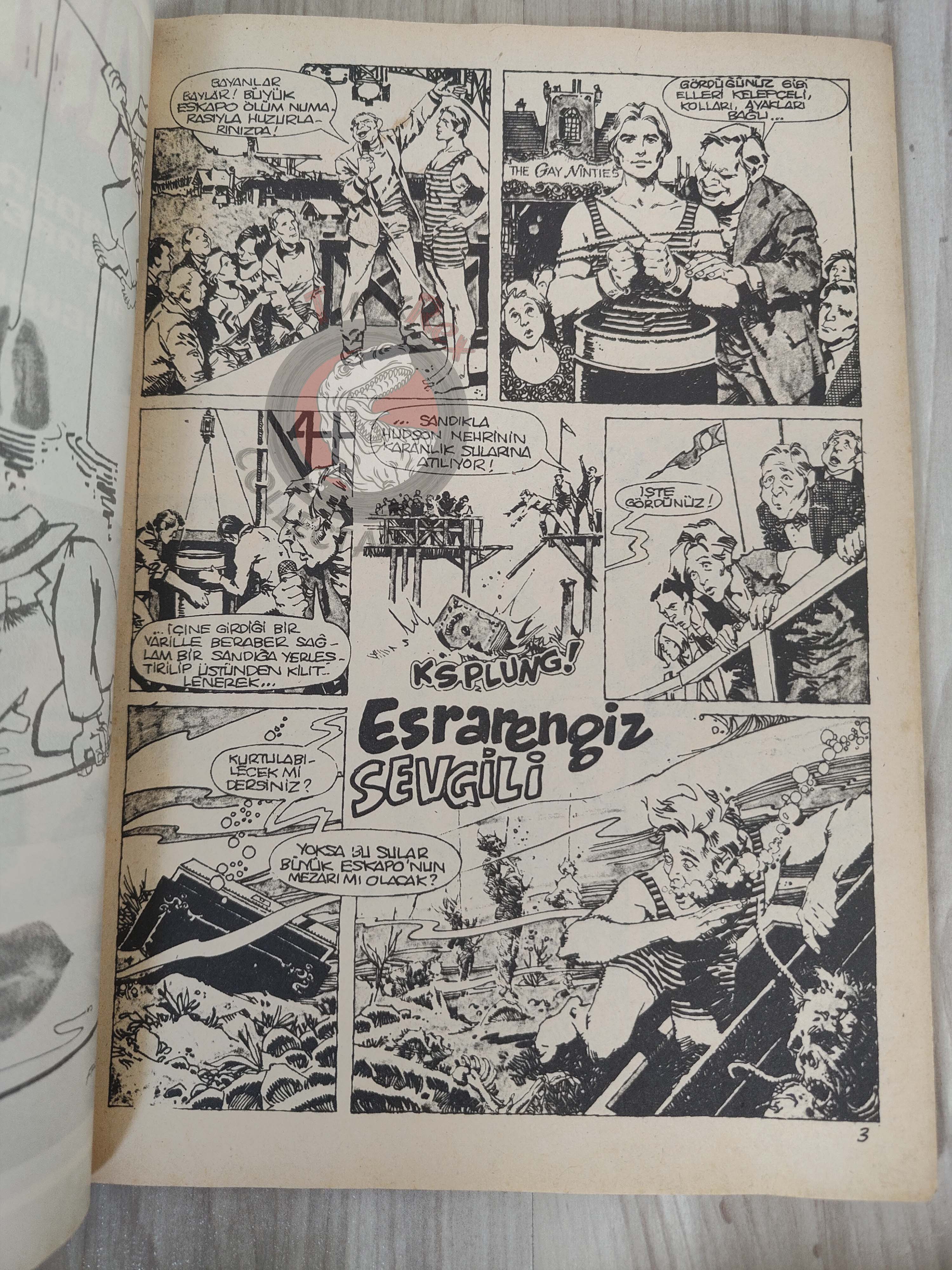 Vampirella #26 1977 Turkish Comic Turkey Warren Publishing cover #59 Space 1999