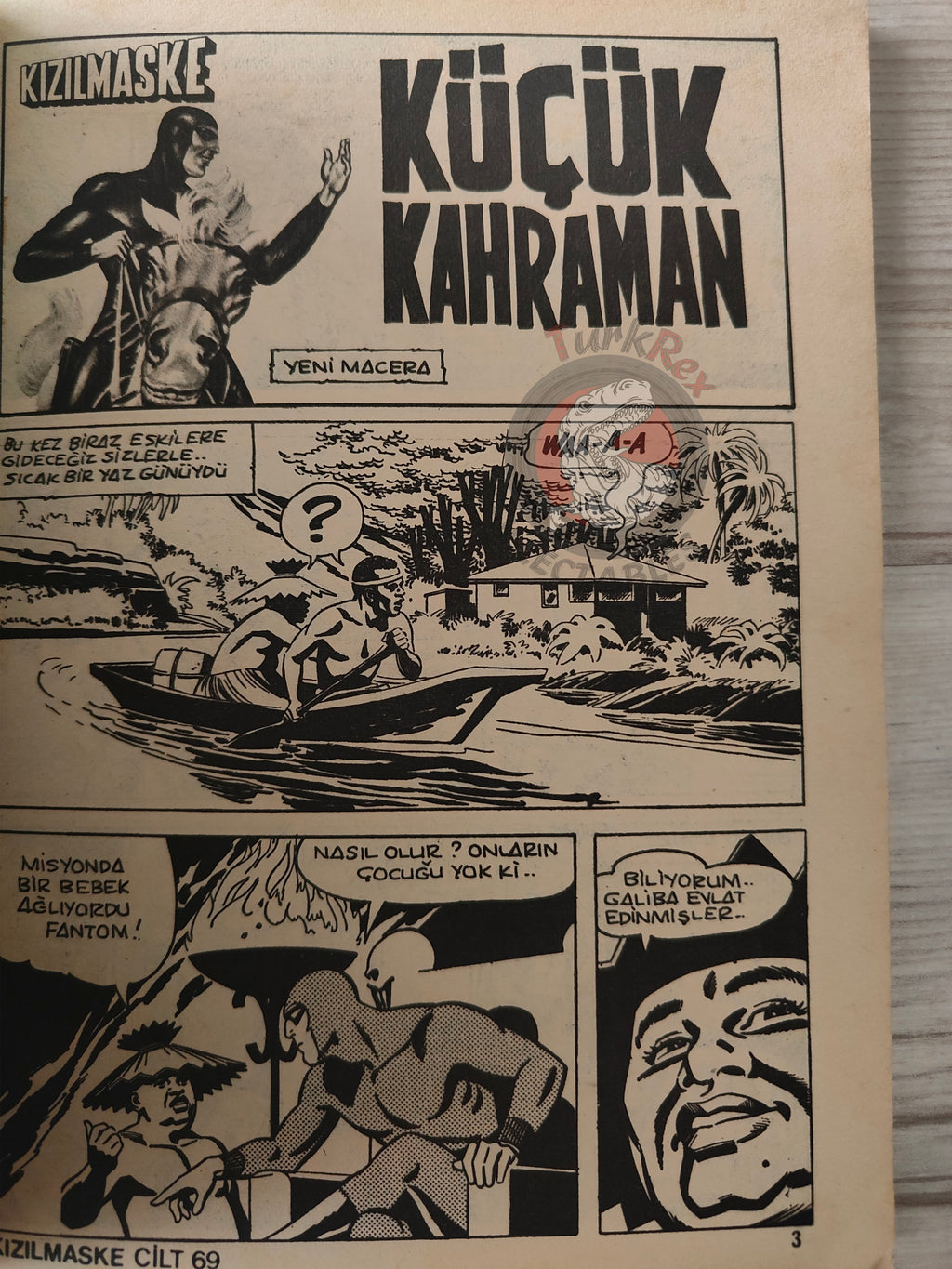 The Phantom #69 Rex King Turkish Edition Comic Turkey