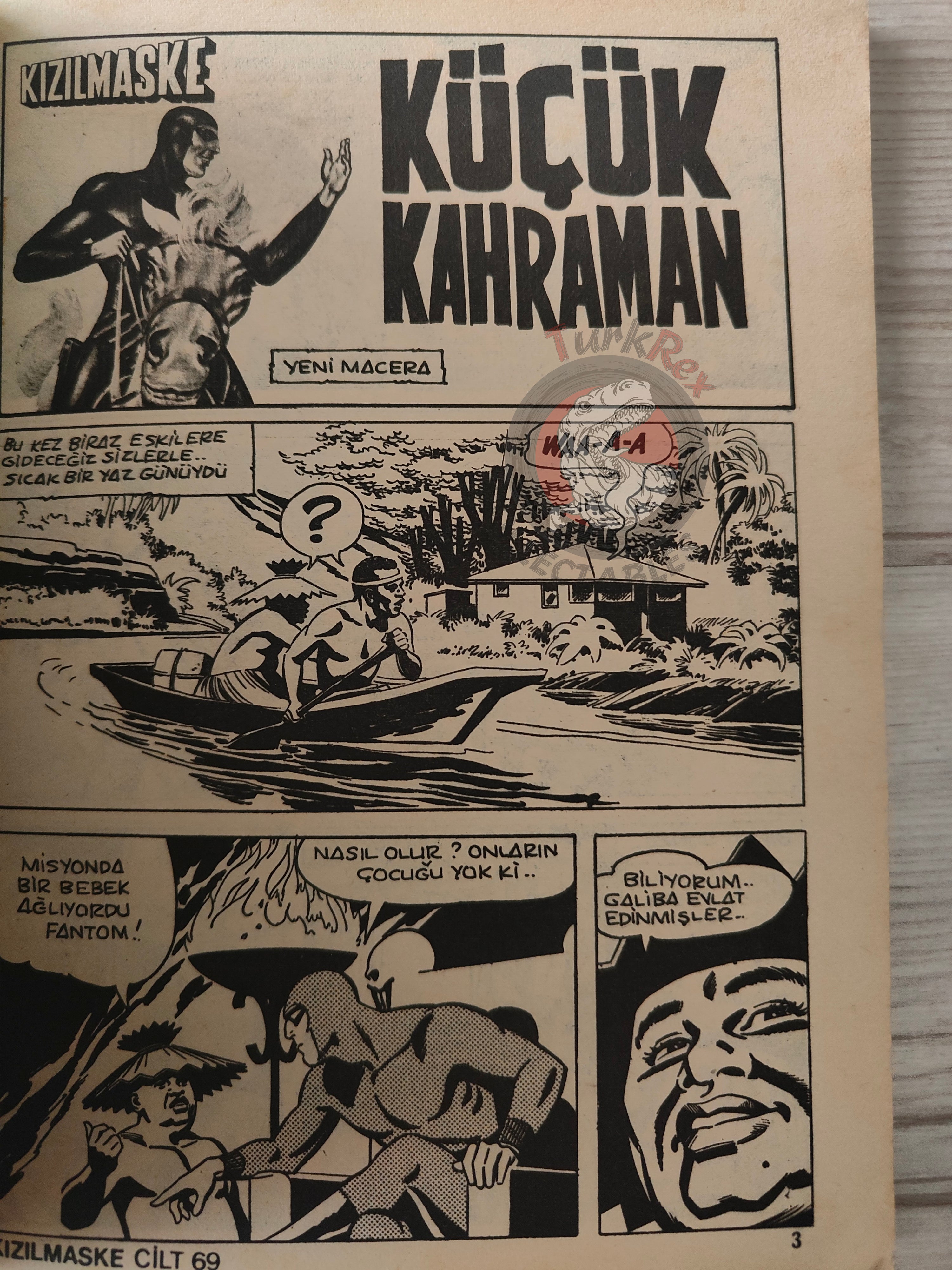 The Phantom #69 Rex King Turkish Edition Comic Turkey