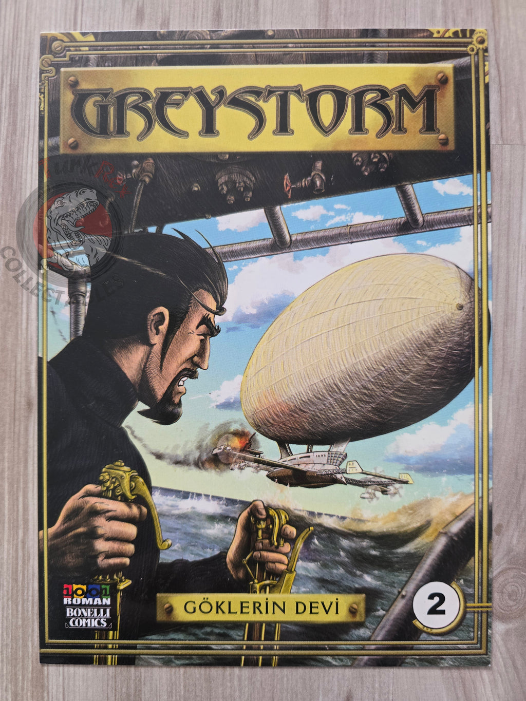 Greystorm Promotional Postcard #2 2010 Turkish Comic Turkey
