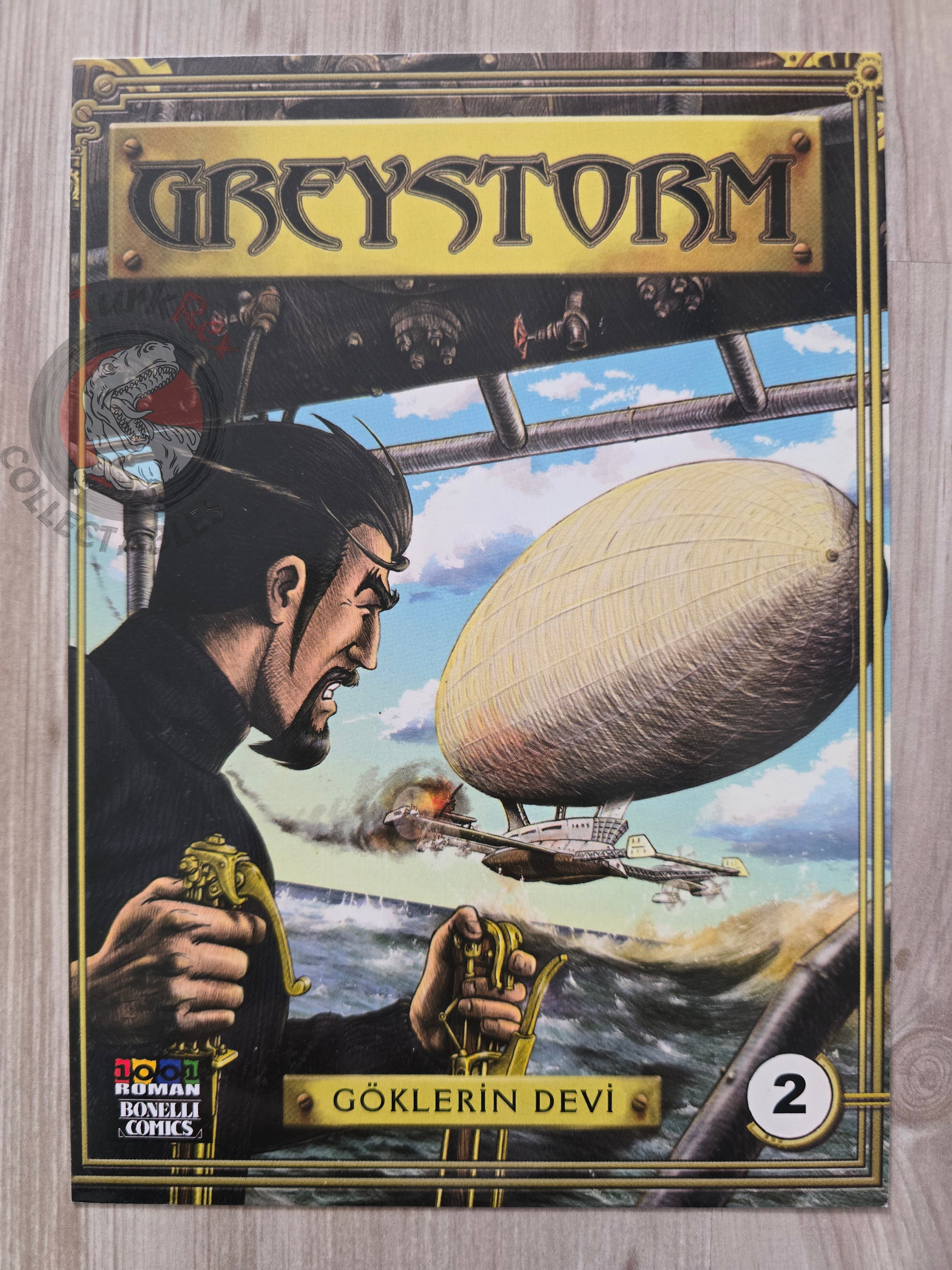 Greystorm Promotional Postcard #2 2010 Turkish Comic Turkey