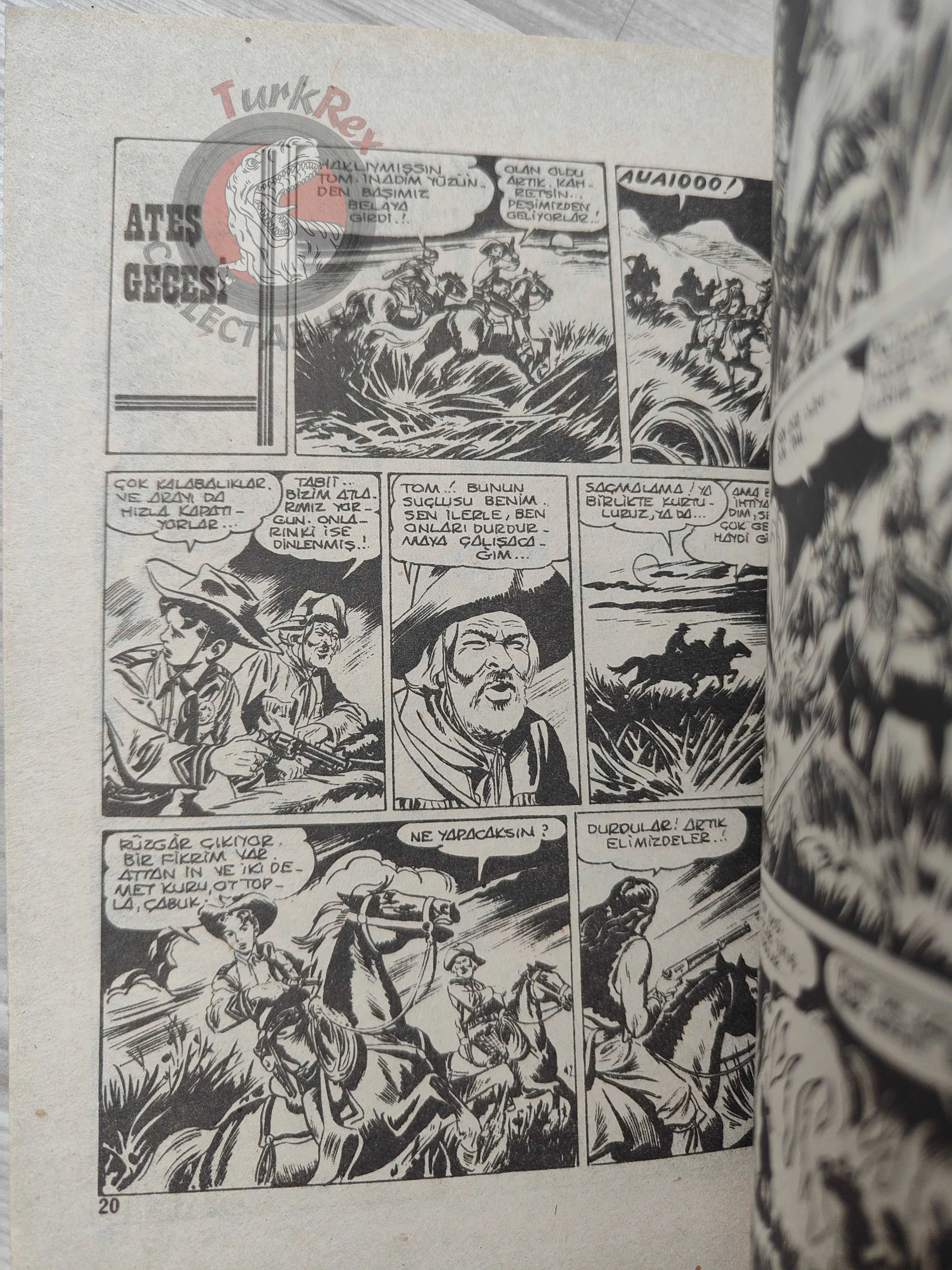 Capitan Miki #1 Diablito, l'apache Turkish Comic Turkey EsseGesse