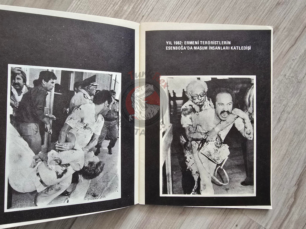 Armenian Propaganda Against Turkey and Truths 1980s Turkish Book Turkey Armenia