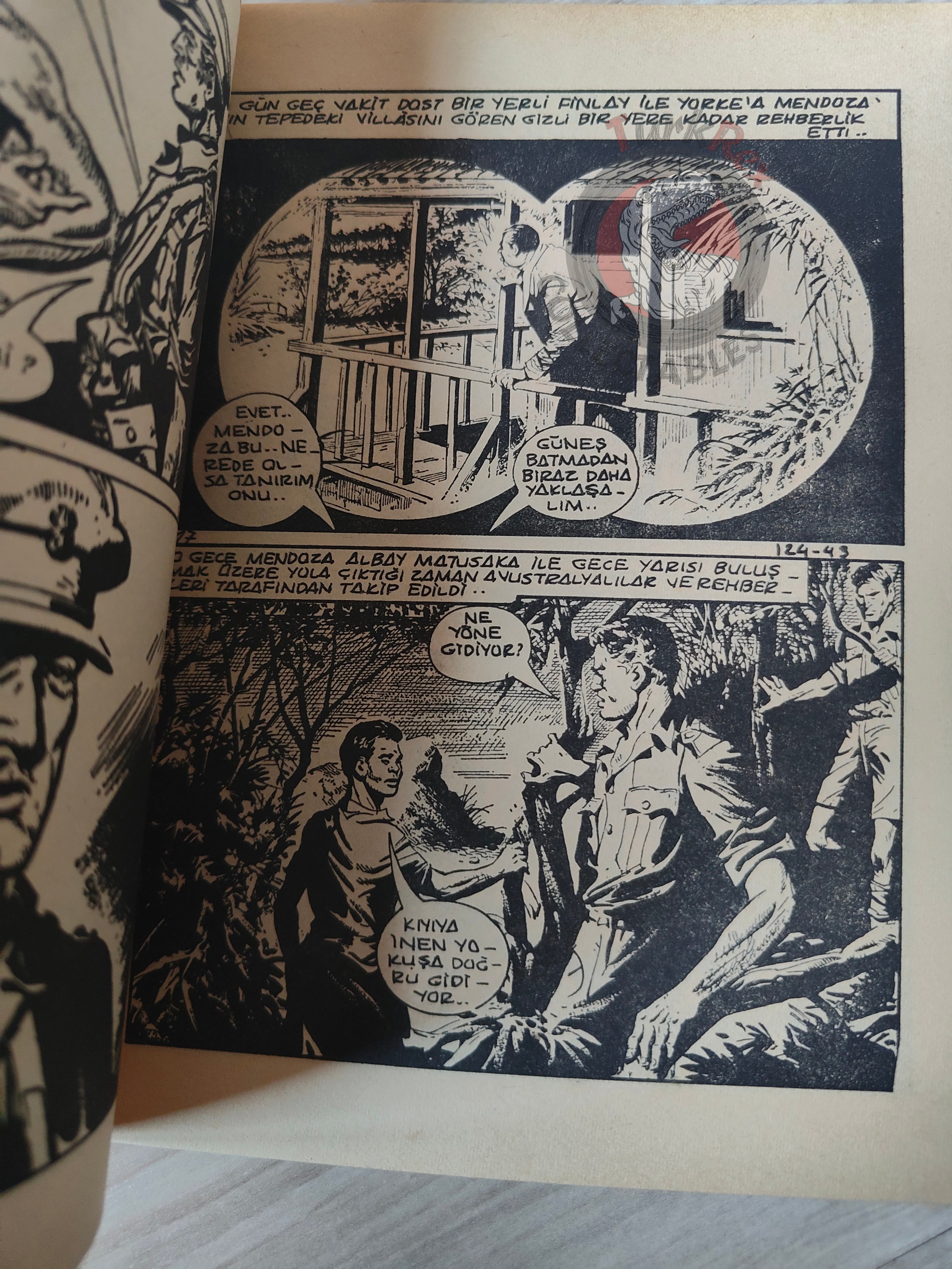 War Picture Library #5 1981 Turkish Comic Turkey WW2 stories