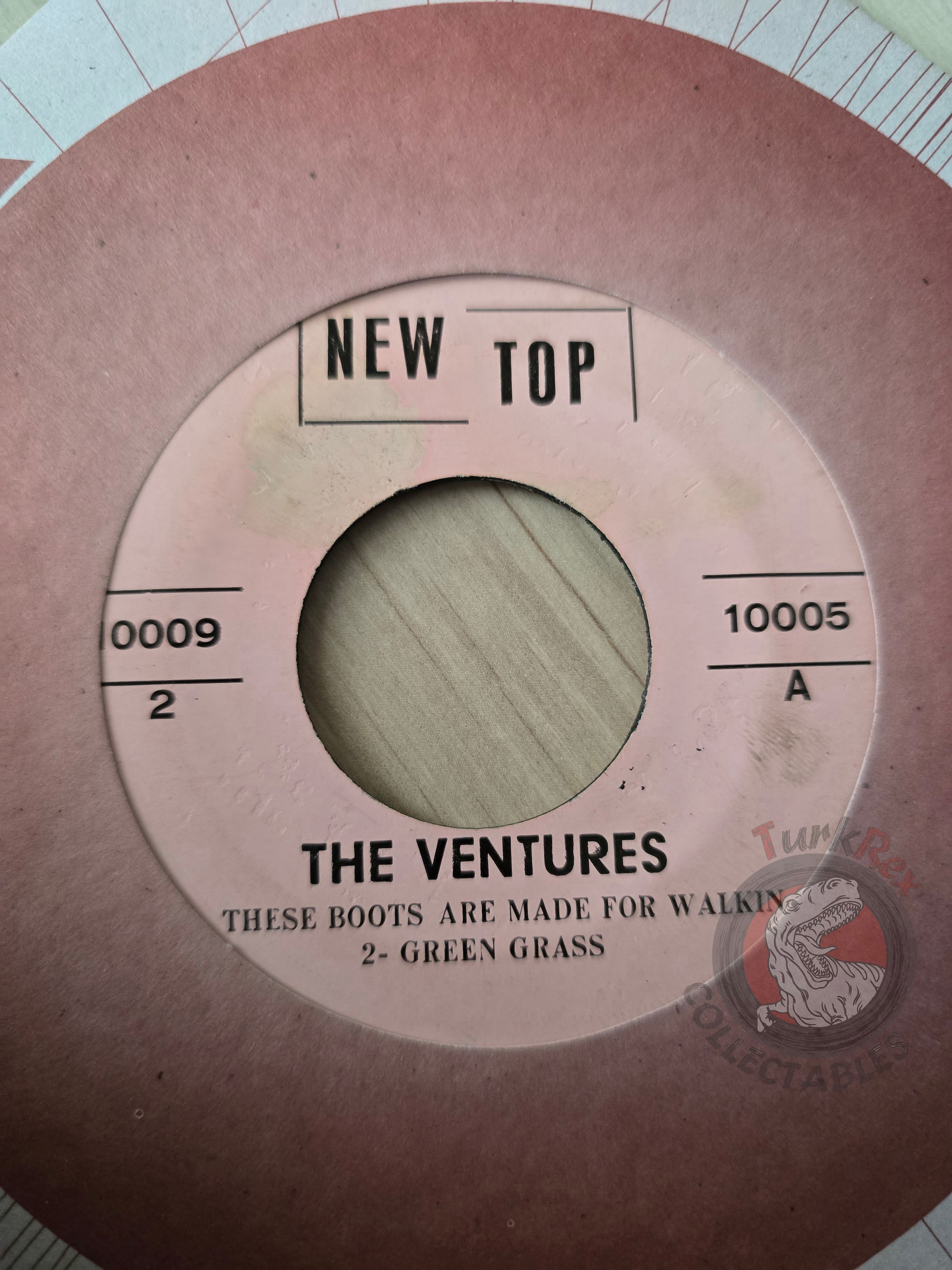 The Ventures – These Boots Are Made For Walking 7" Iran Pressing Vinyl Iranian Edition