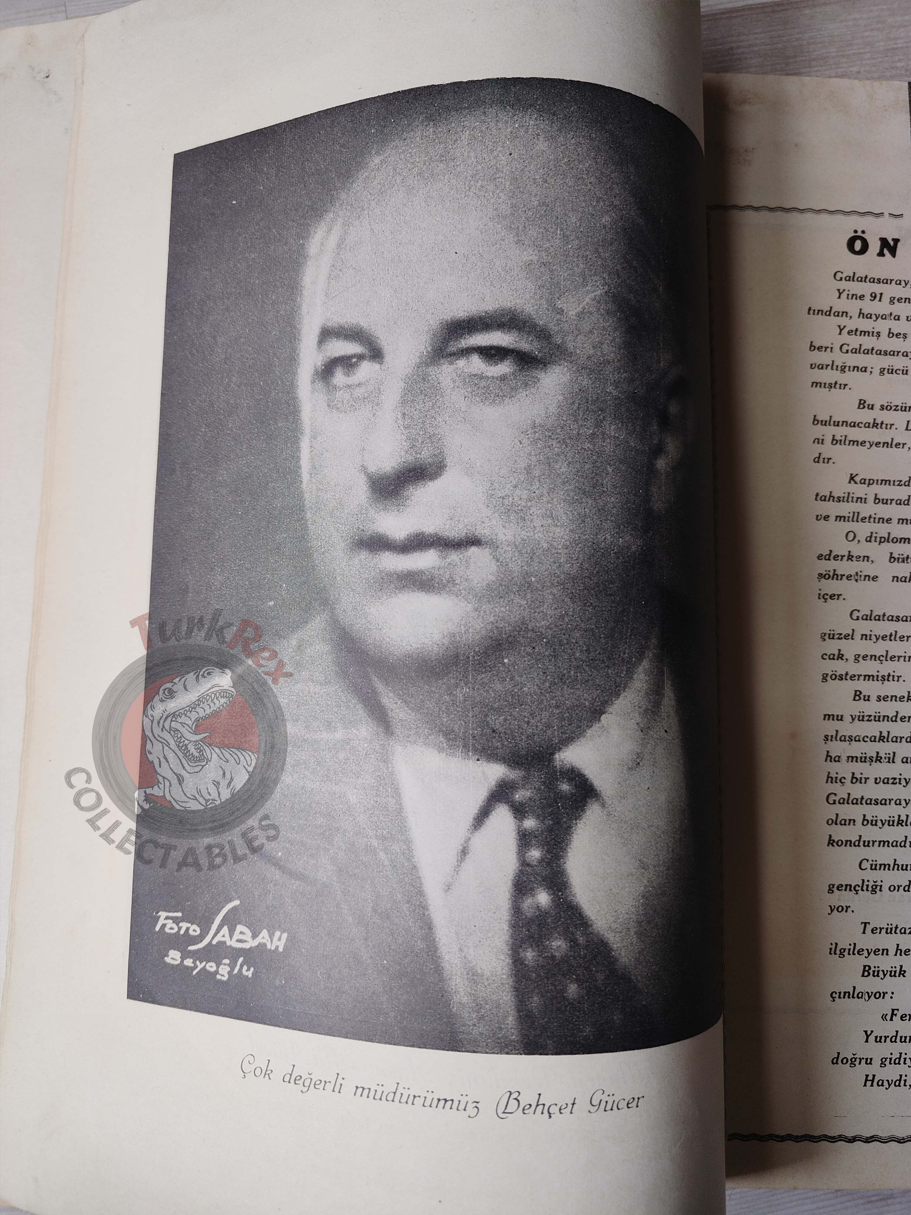 Galatasaray High School 1942–1943 Graduates Yearbook Turkish Book Turkey