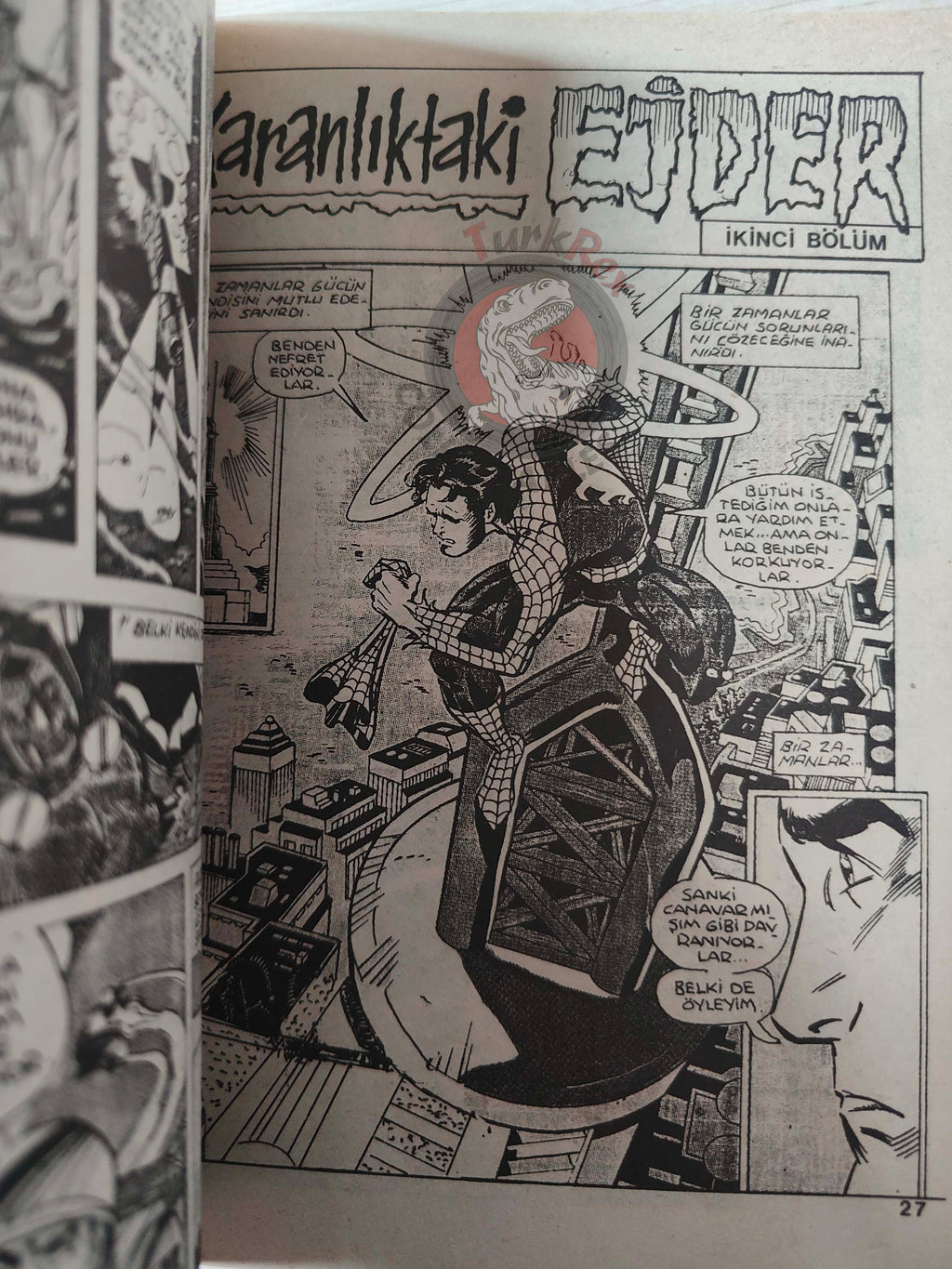 Spider-Man #124 1990 Turkish Comic Turkey Hulk #269 Amazing #329 Web Of #61 Spectacular #160