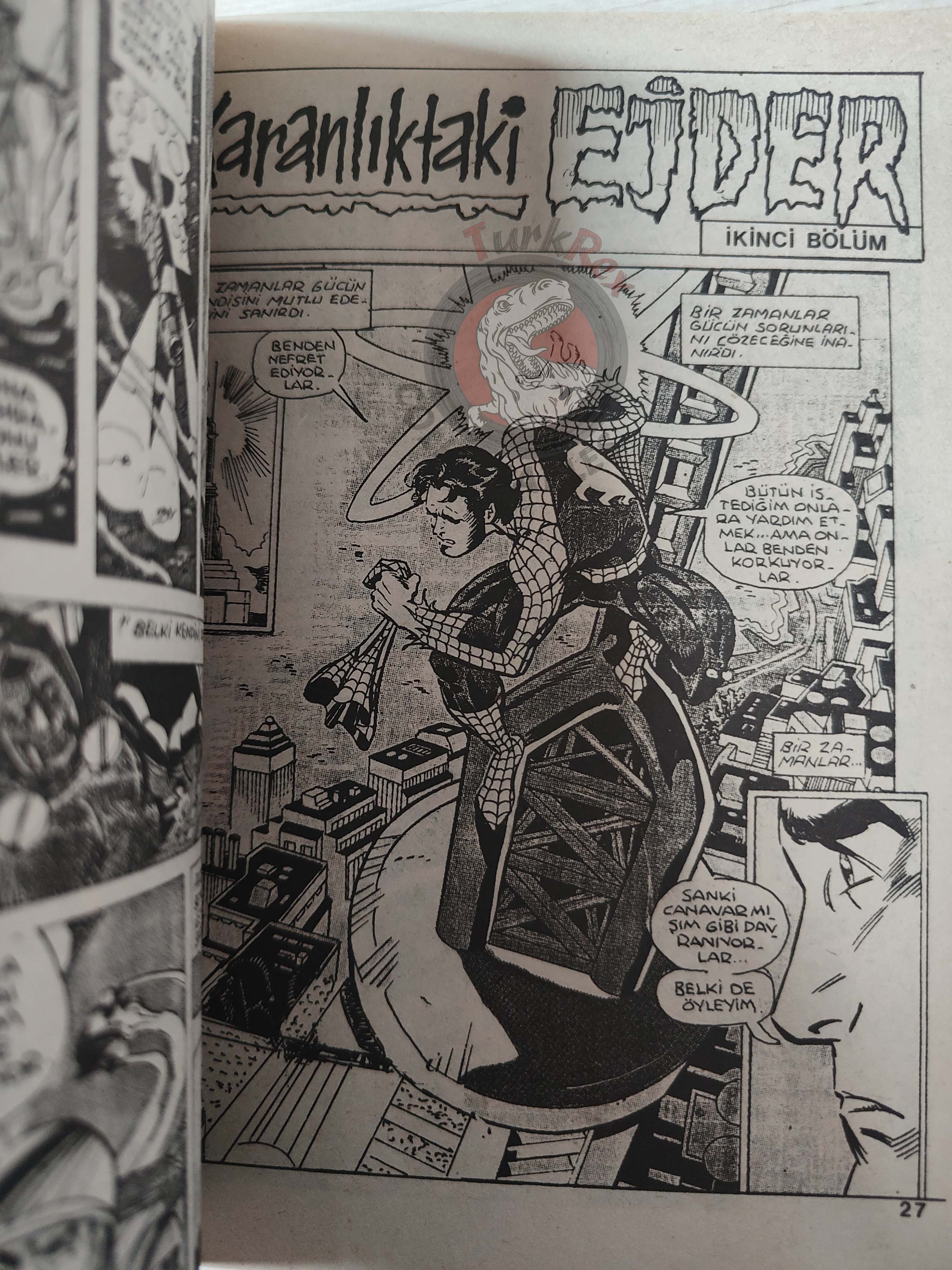 Spider-Man #124 1990 Turkish Comic Turkey Hulk #269 Amazing #329 Web Of #61 Spectacular #160