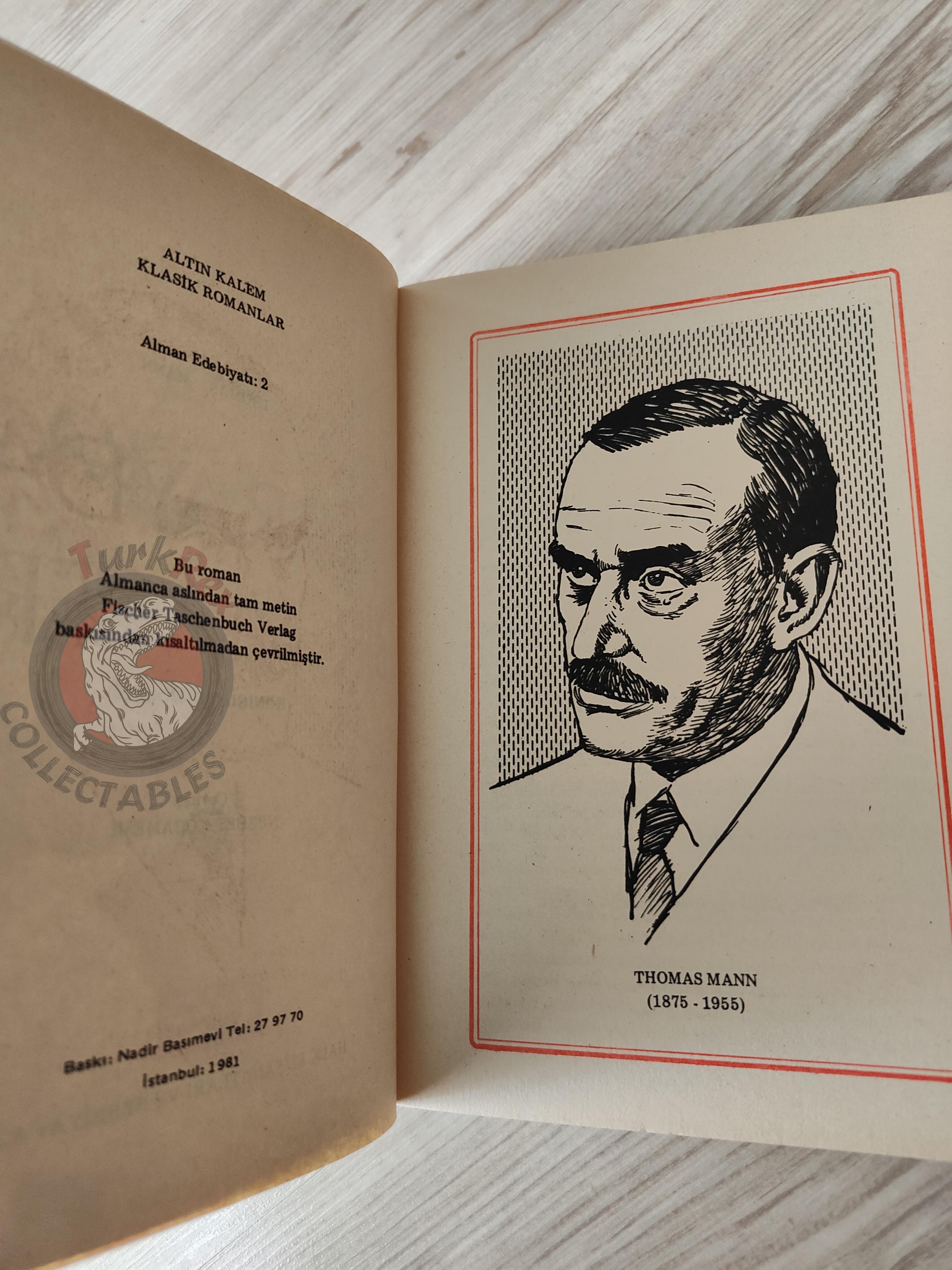 Thomas Mann – Royal Highness 1981 Turkish Book Turkey
