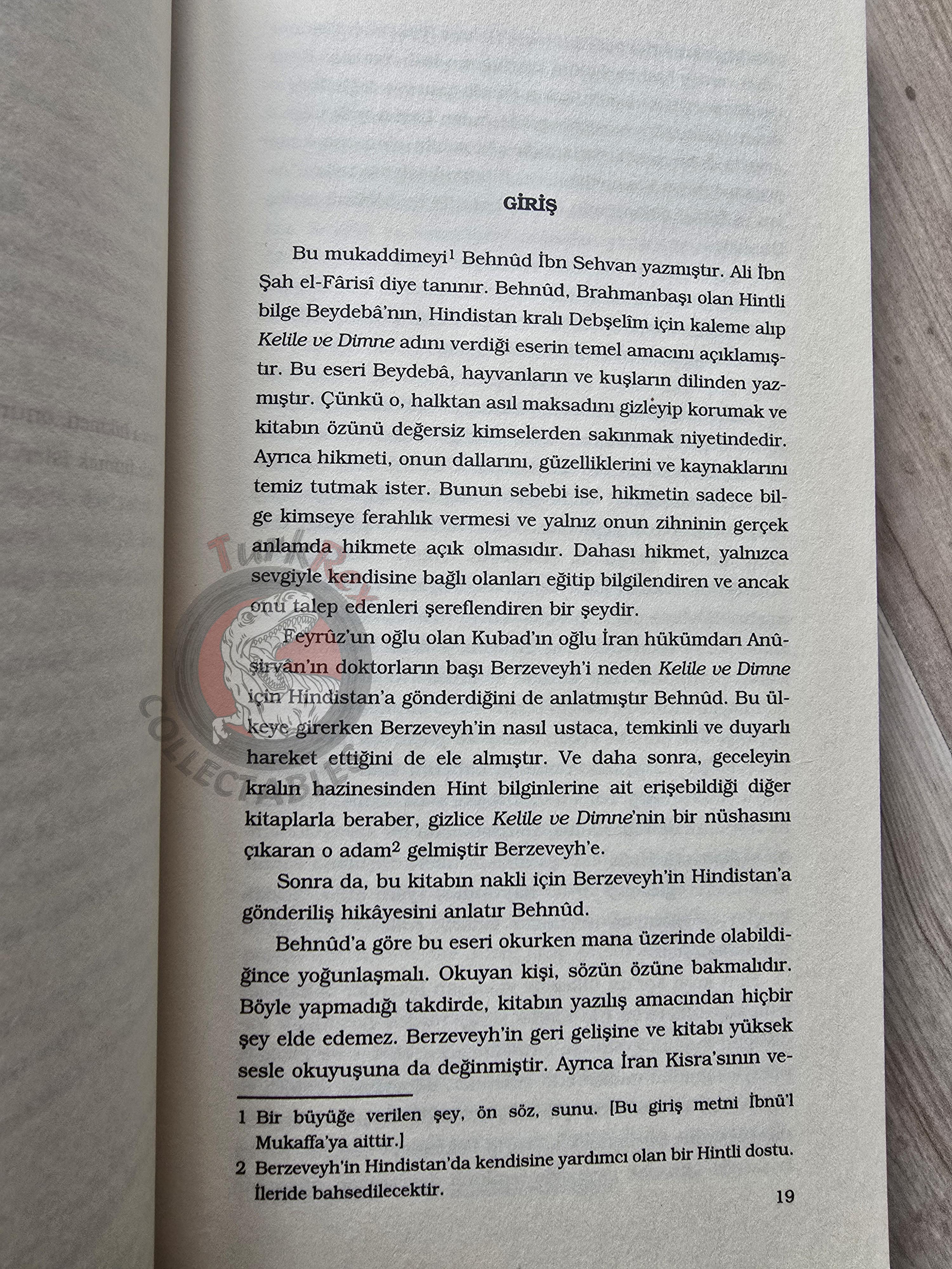 Beydeba – Kalila and Dimna 2012 Turkish Book Turkey Fables